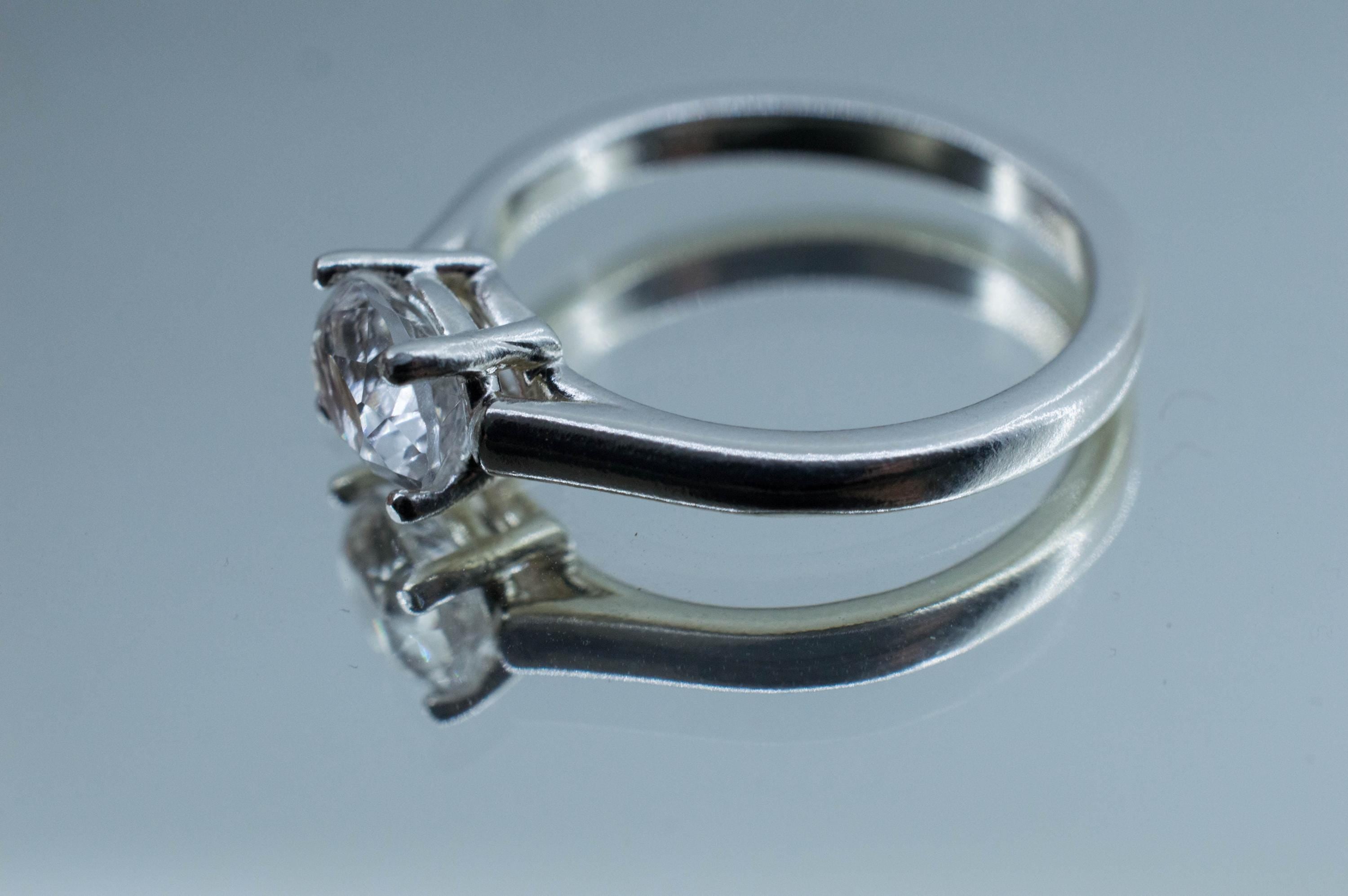 Phenakite Ring; Natural Untreated Ukraine Phenakite; 0.980cts - Mark Oliver Gems