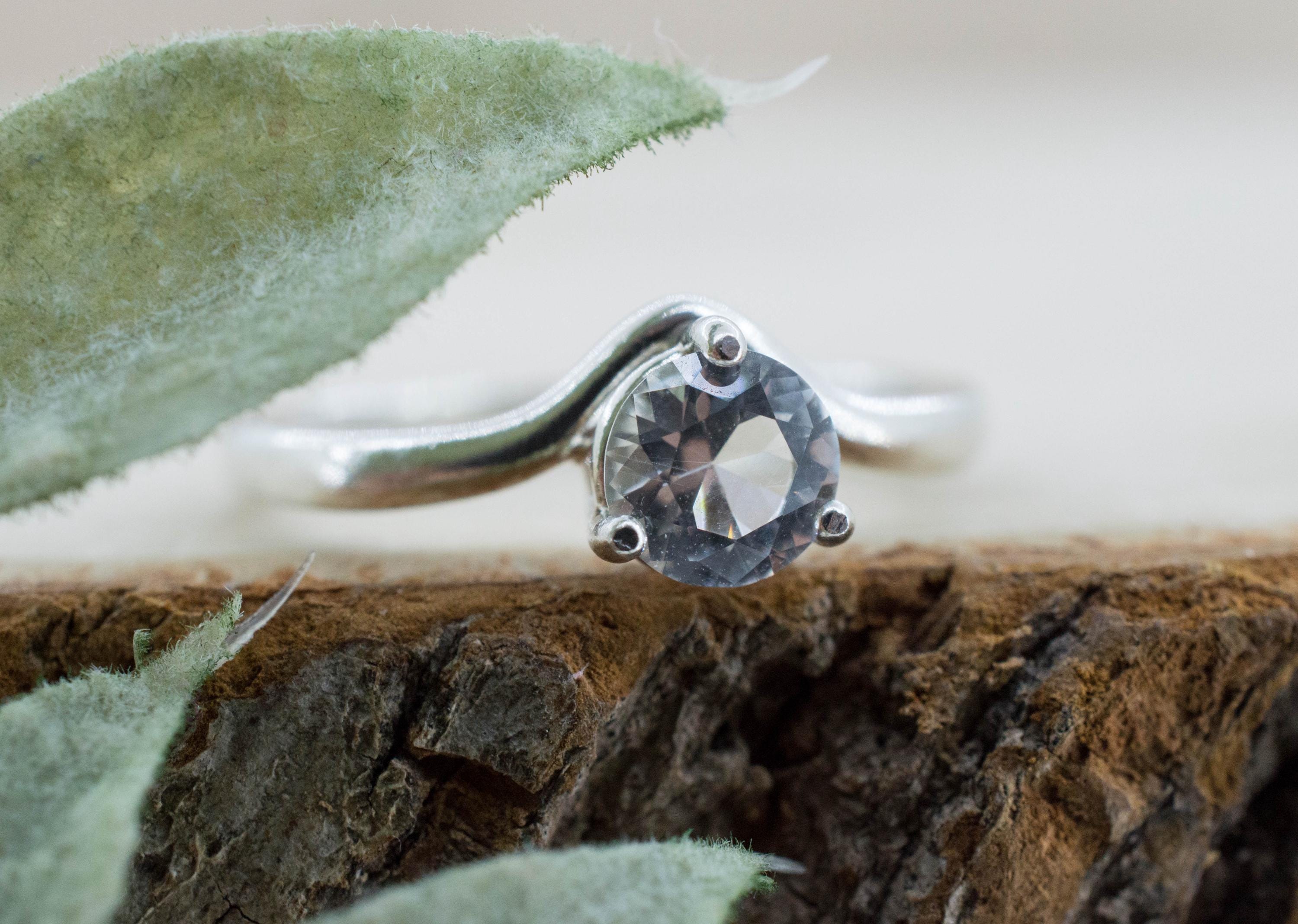 Phenakite Ring; Natural Untreated Ukraine Phenakite; 0.860cts - Mark Oliver Gems