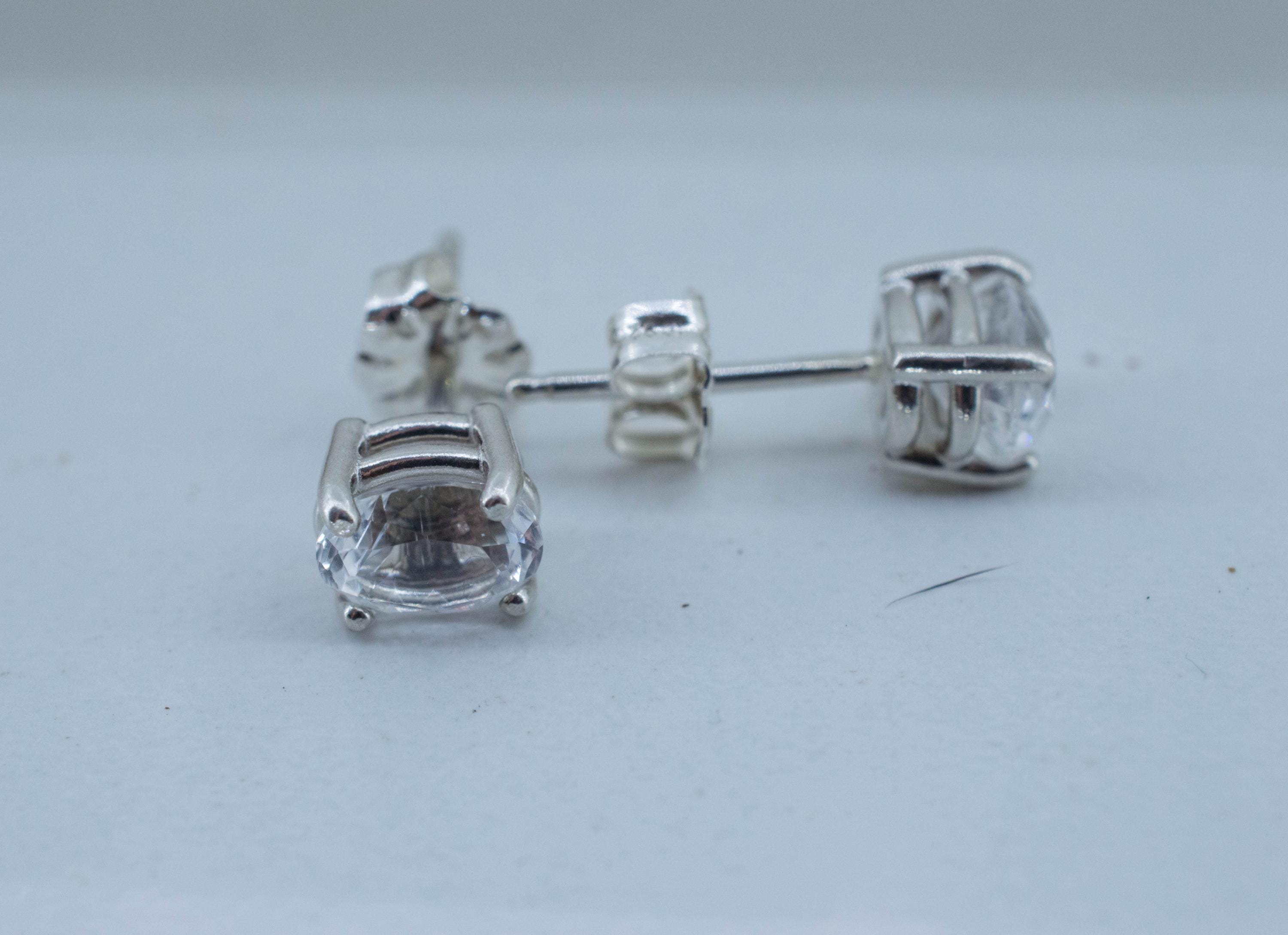 Phenakite Earrings; Natural Untreated Ukraine Phenakite; 1.500cts - Mark Oliver Gems