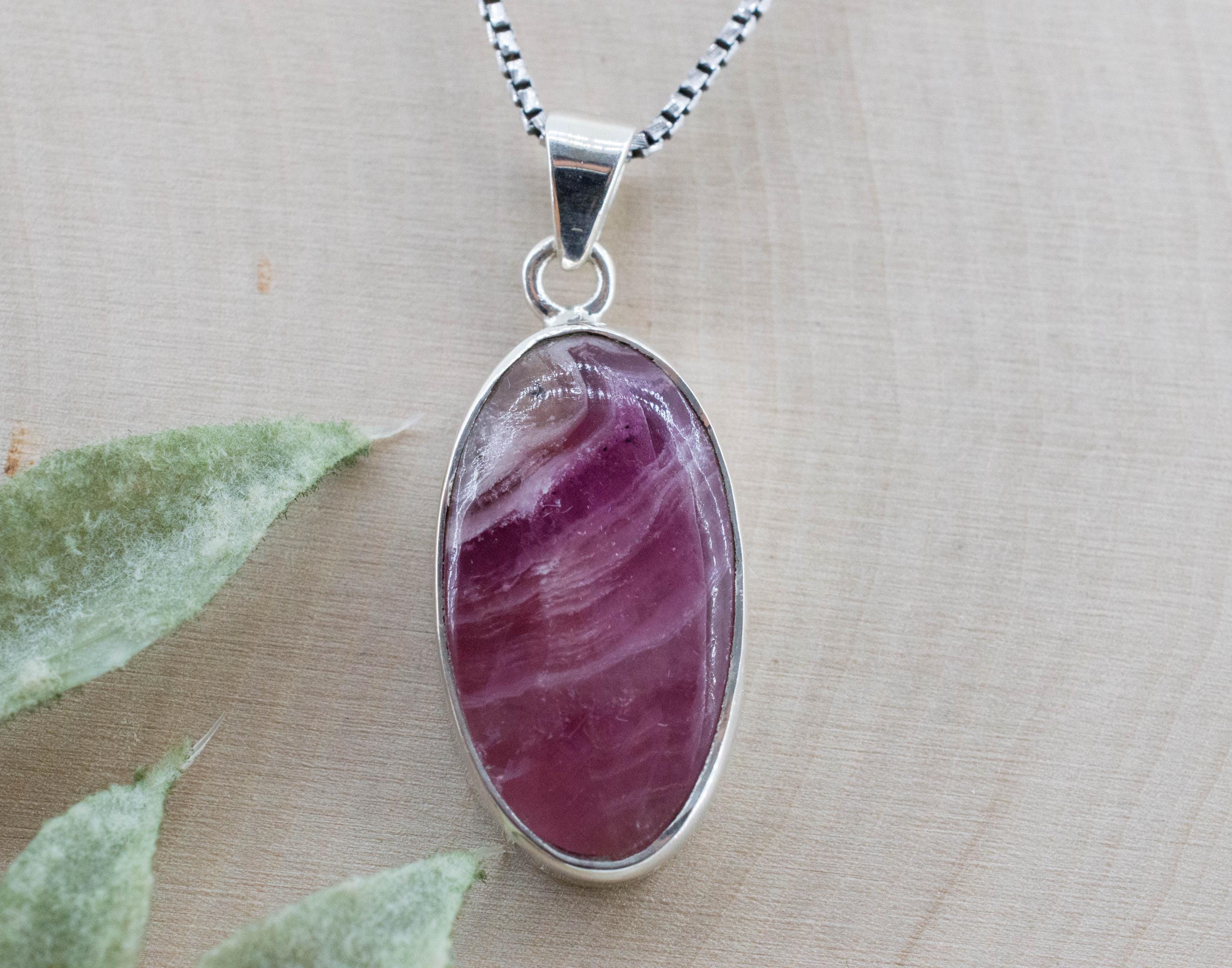 Cobalt Calcite Pendant, Natural and Untreated Congo Cobalto Calcite; 10.345cts - Mark Oliver Gems