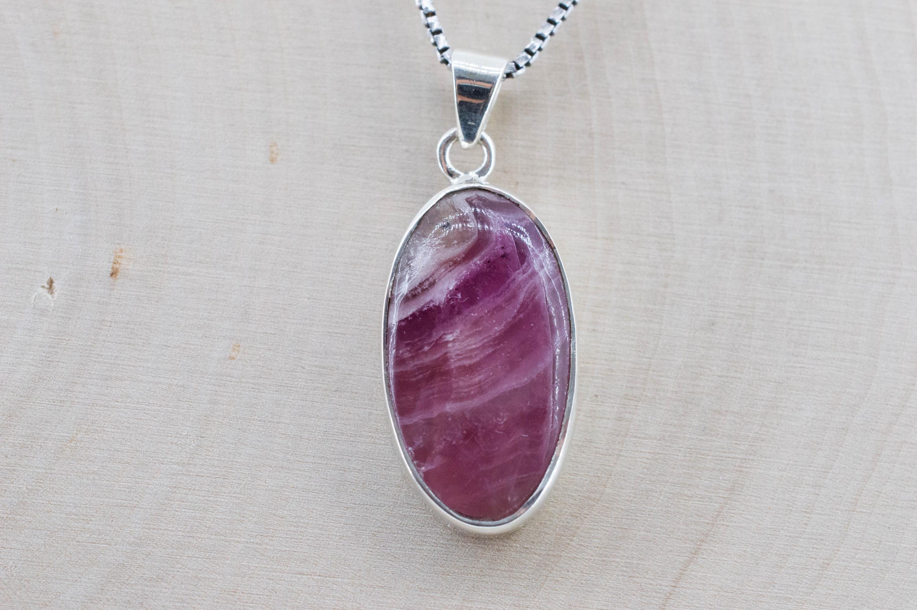 Cobalt Calcite Pendant, Natural and Untreated Congo Cobalto Calcite; 10.345cts - Mark Oliver Gems
