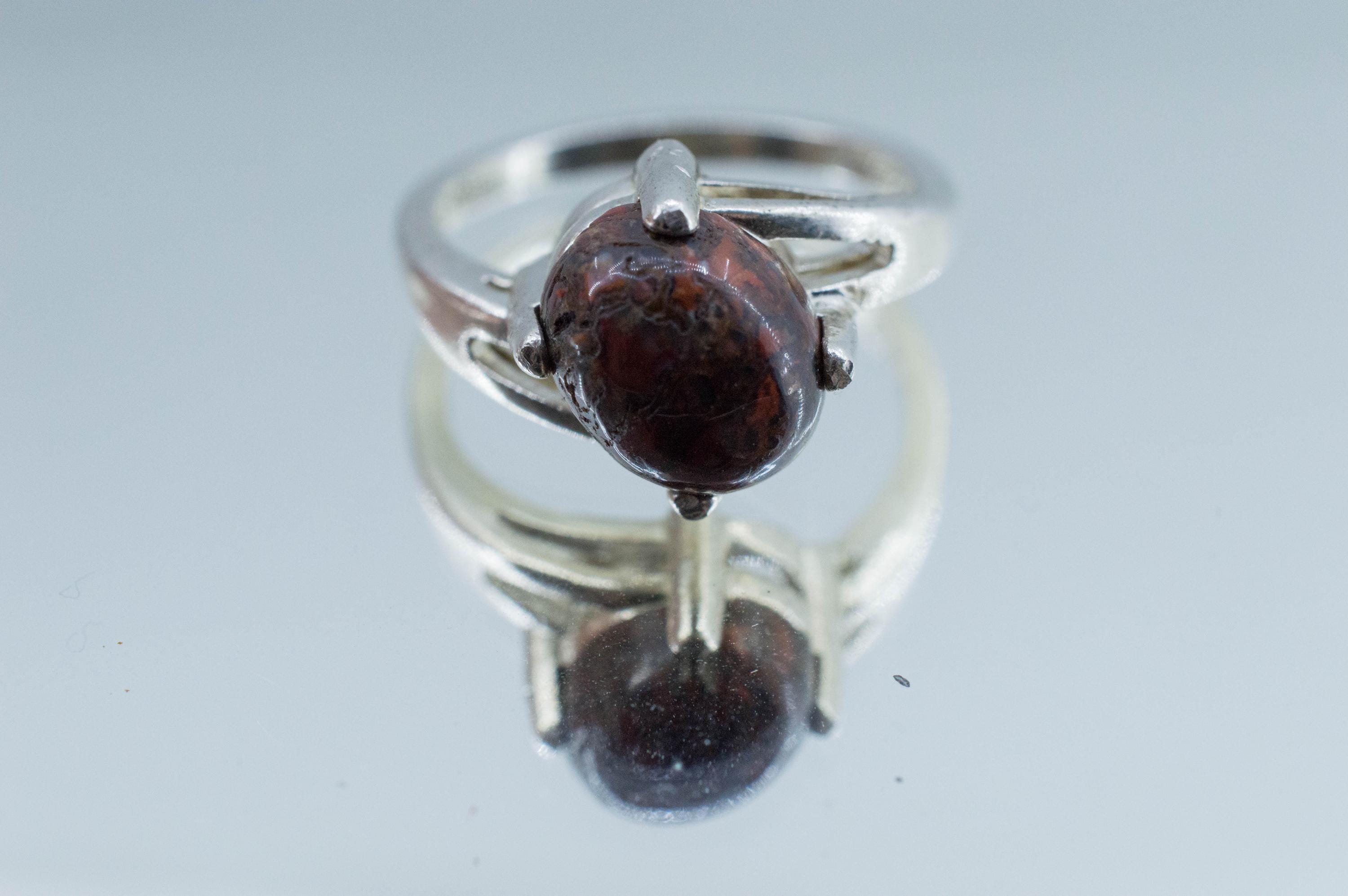 Dinosaur Bone Ring; Natural Untreated Utah Dino Bone; 3.190cts