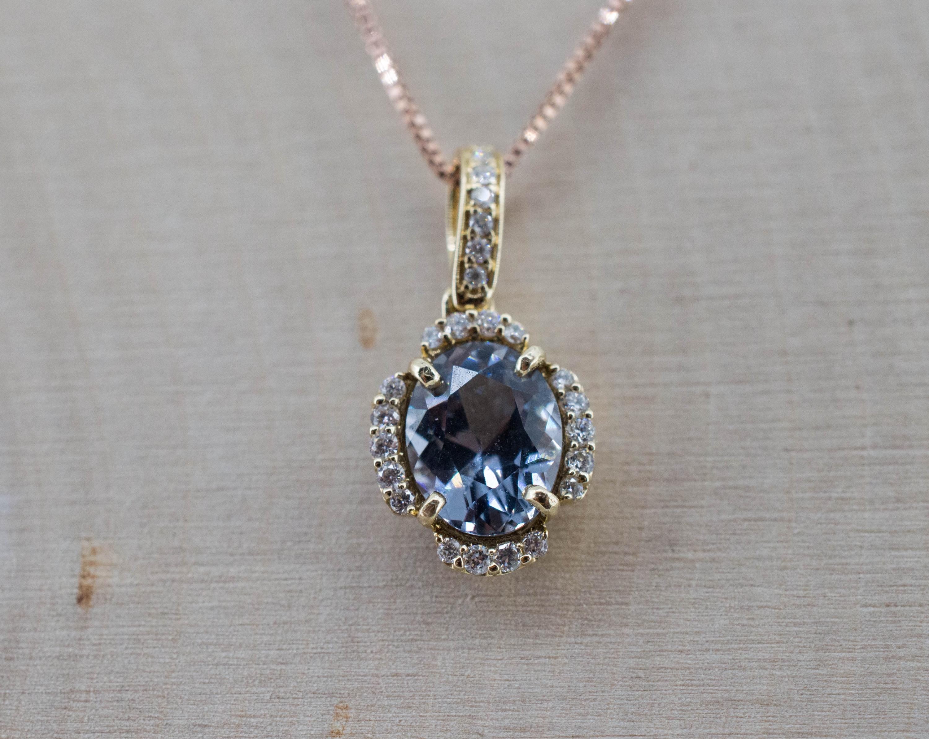 Gray Spinel Pendant; Natural Untreated Mozambique Spinel; 1.150cts