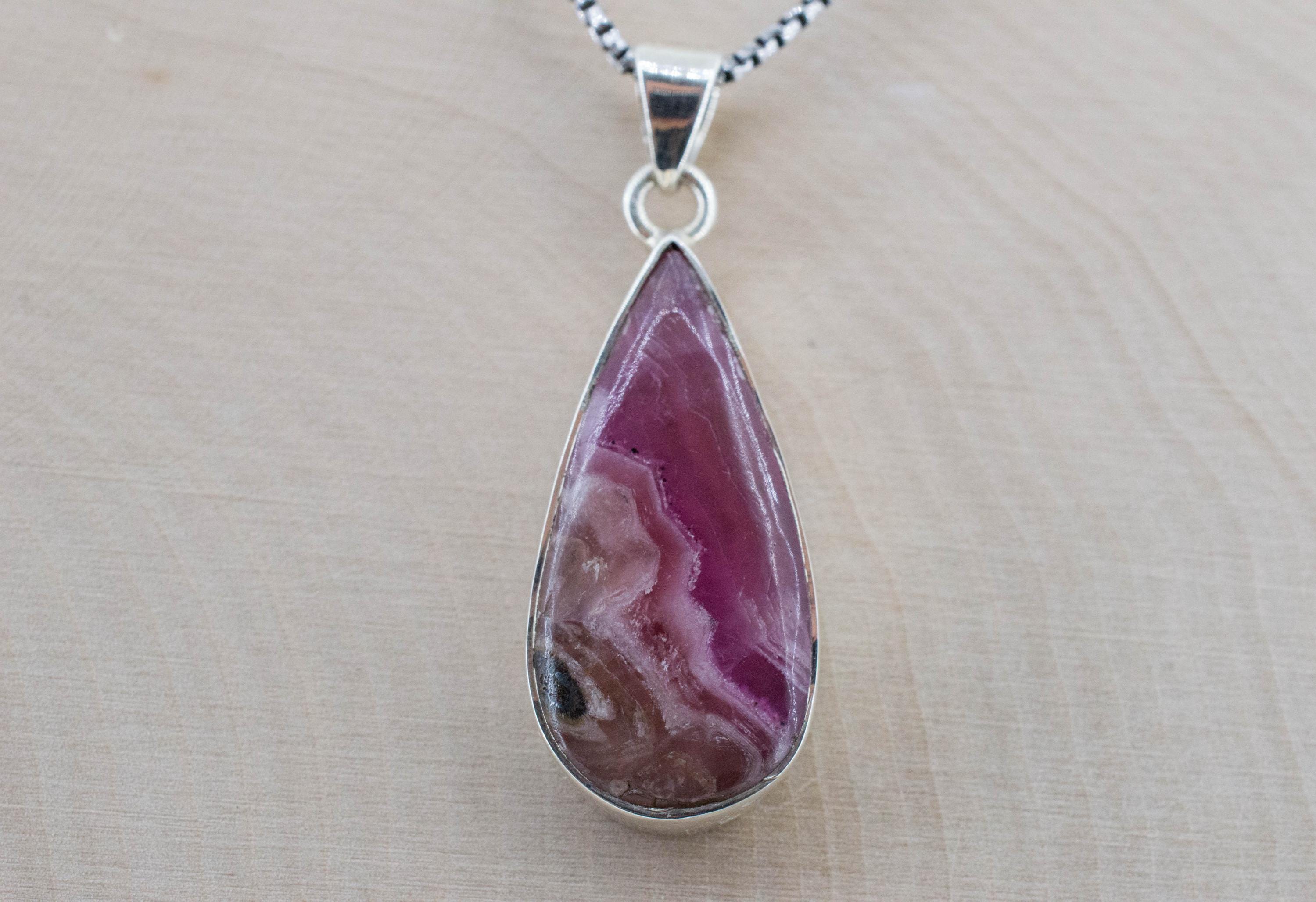 Cobalt Calcite Pendant, Natural and Untreated Congo Cobalto Calcite; 9.625cts - Mark Oliver Gems