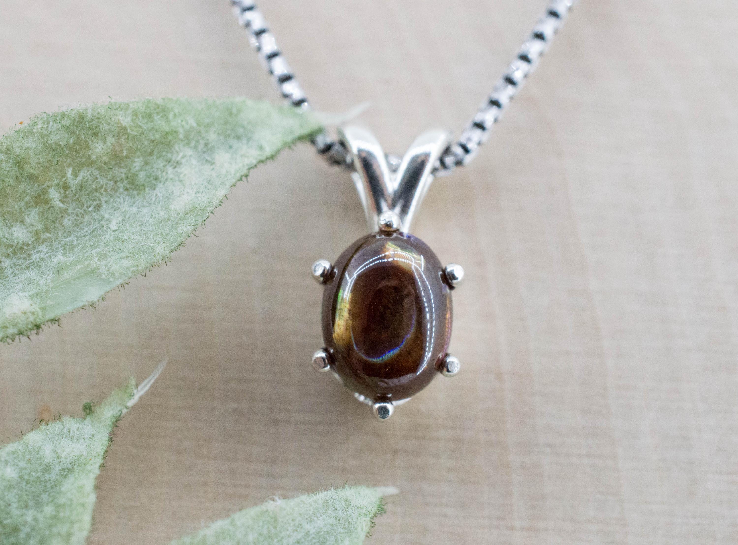 Rainbow Garnet Pendant, Natural Untreated Japan Andradite Garnet; 3.130cts - Mark Oliver Gems