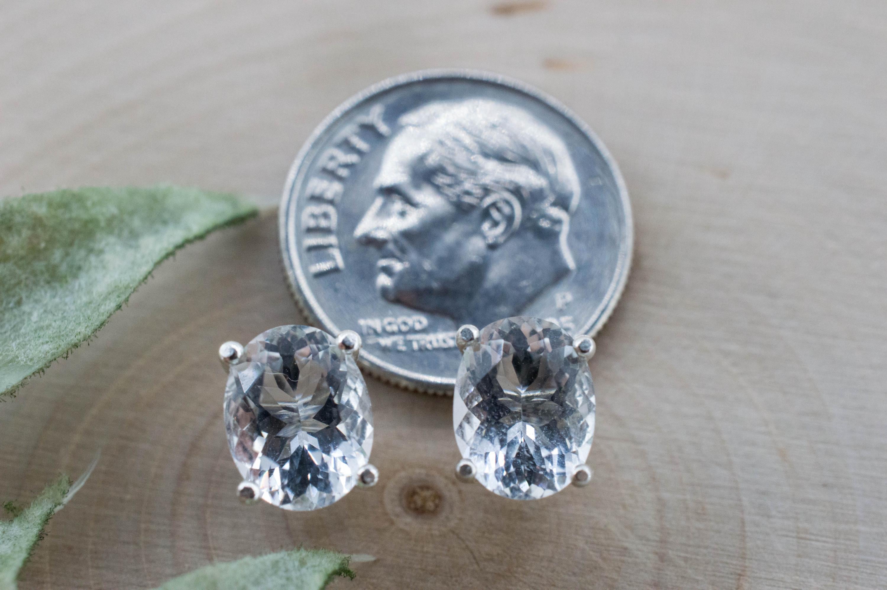 Petalite Earrings; Natural Untreated Brazil Petalite; 2.360cts