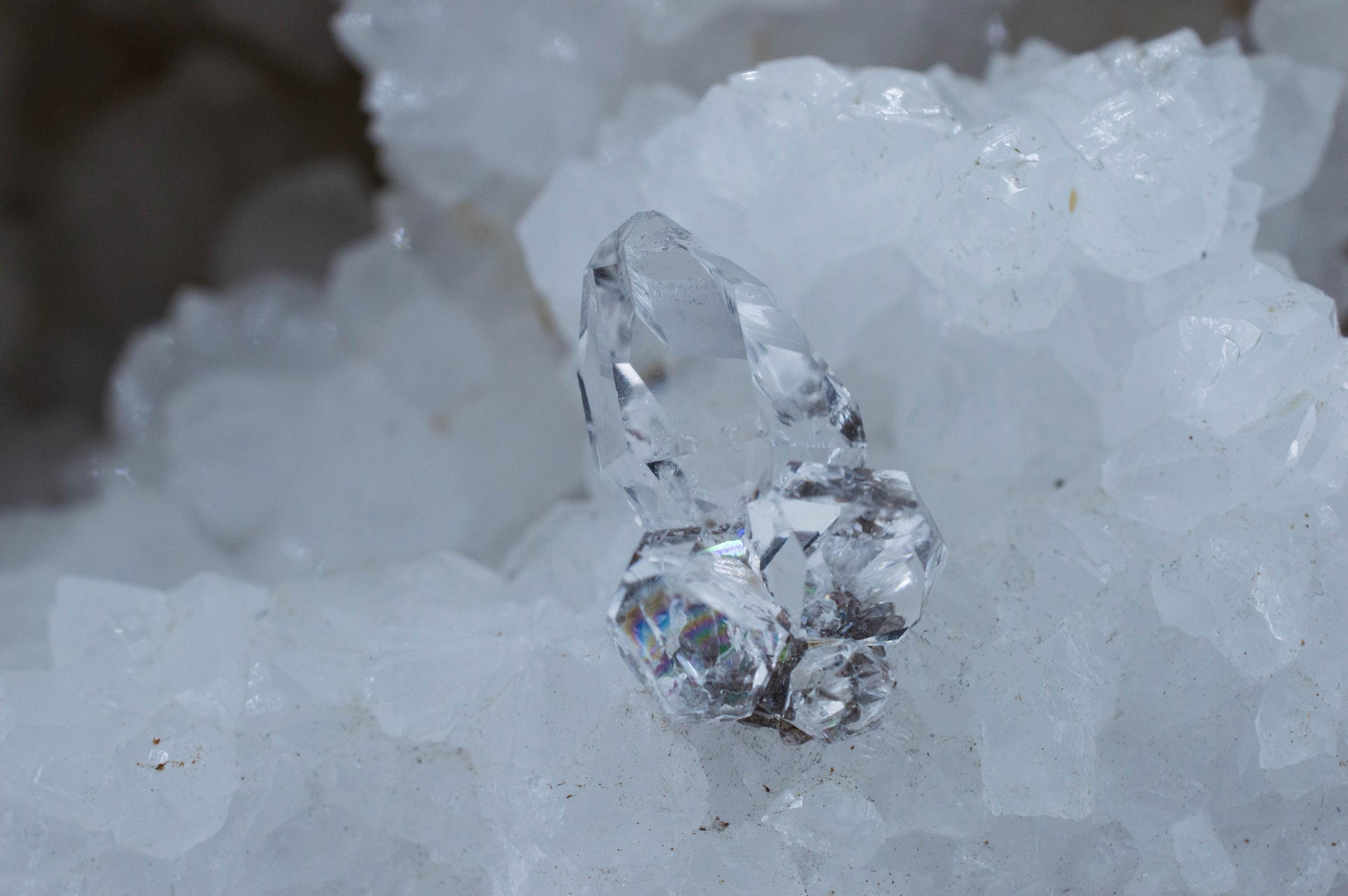 Herkimer Diamond Specimen; Natural Untreated New York Herkimer Quartz Crystal; 5.225 grams
