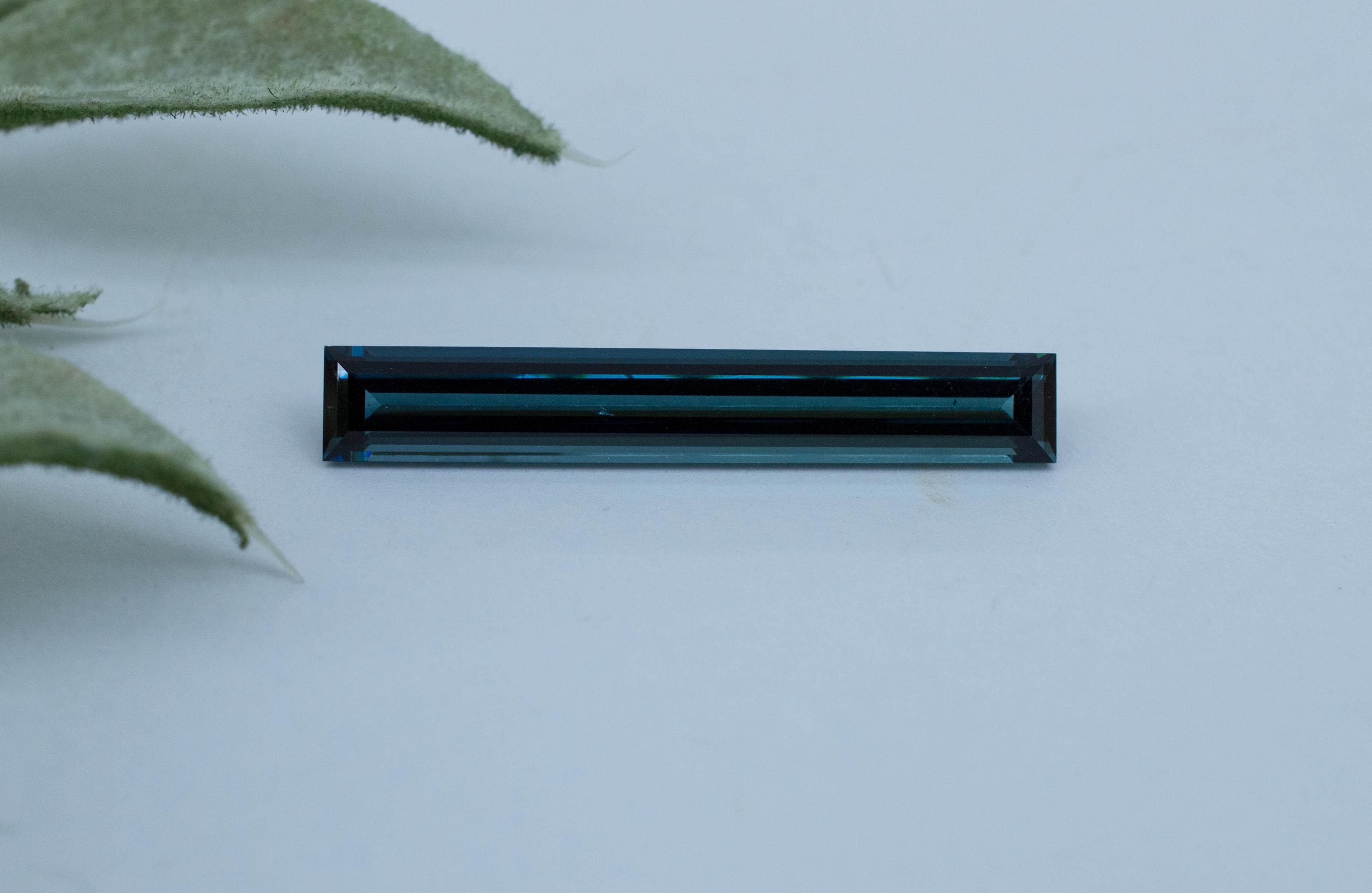 Indicolite Tourmaline Gemstone, Natural Untreated San Diego Tourmaline; 3.105cts