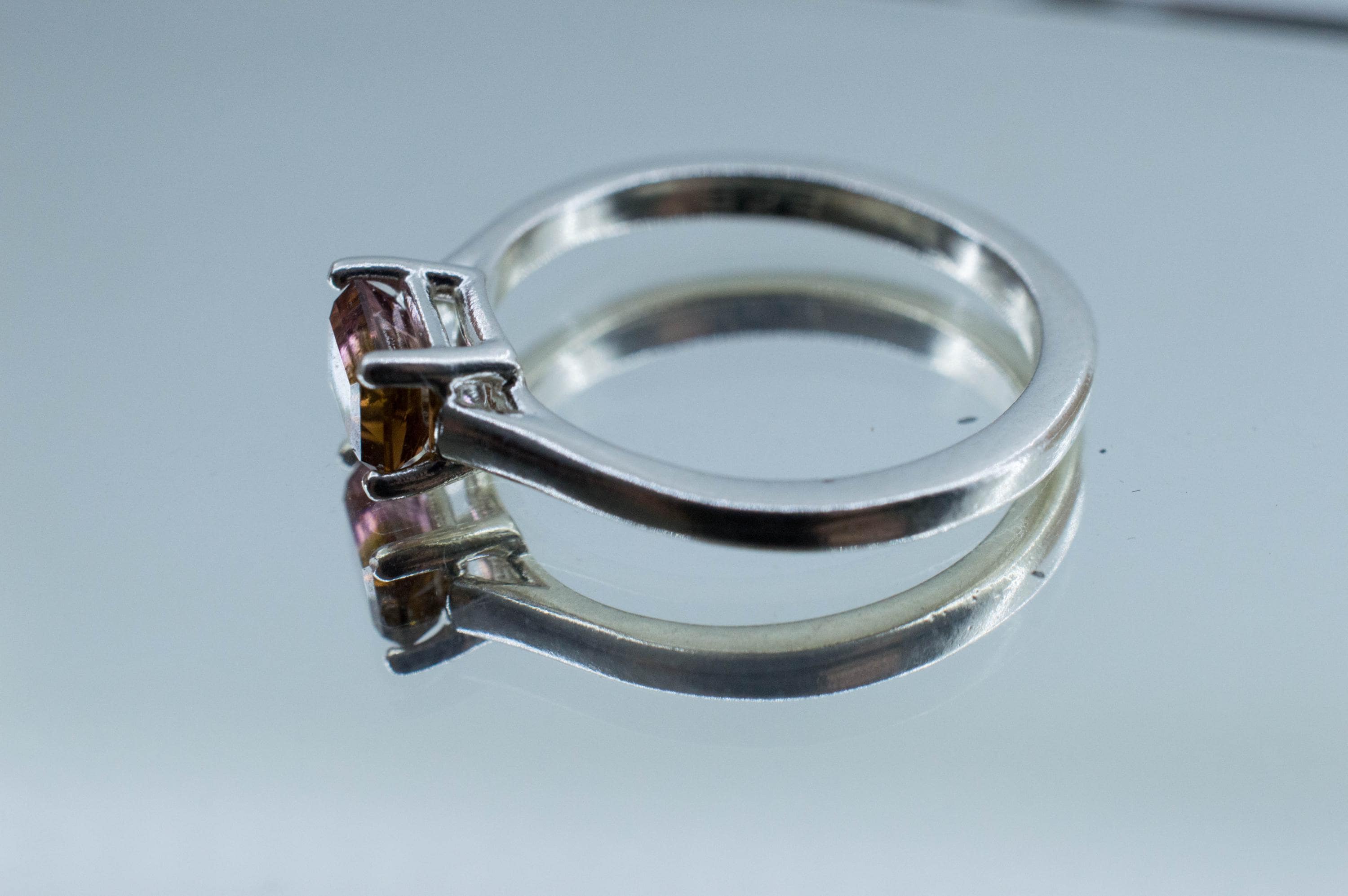 Watermelon Tourmaline Ring, Natural Untreated San Diego Tourmaline; 0.685cts