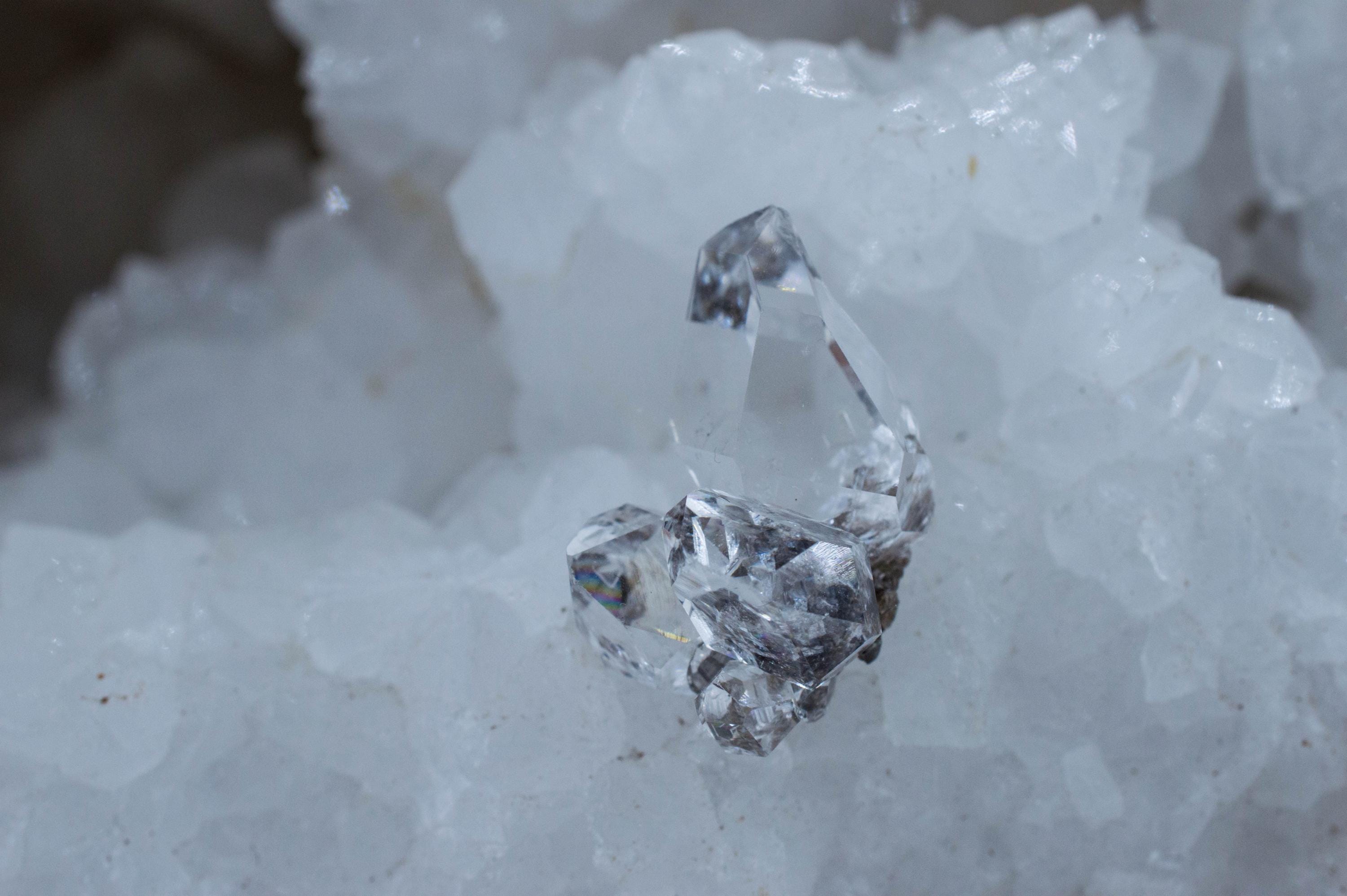 Herkimer Diamond Specimen; Natural Untreated New York Herkimer Quartz Crystal; 5.225 grams