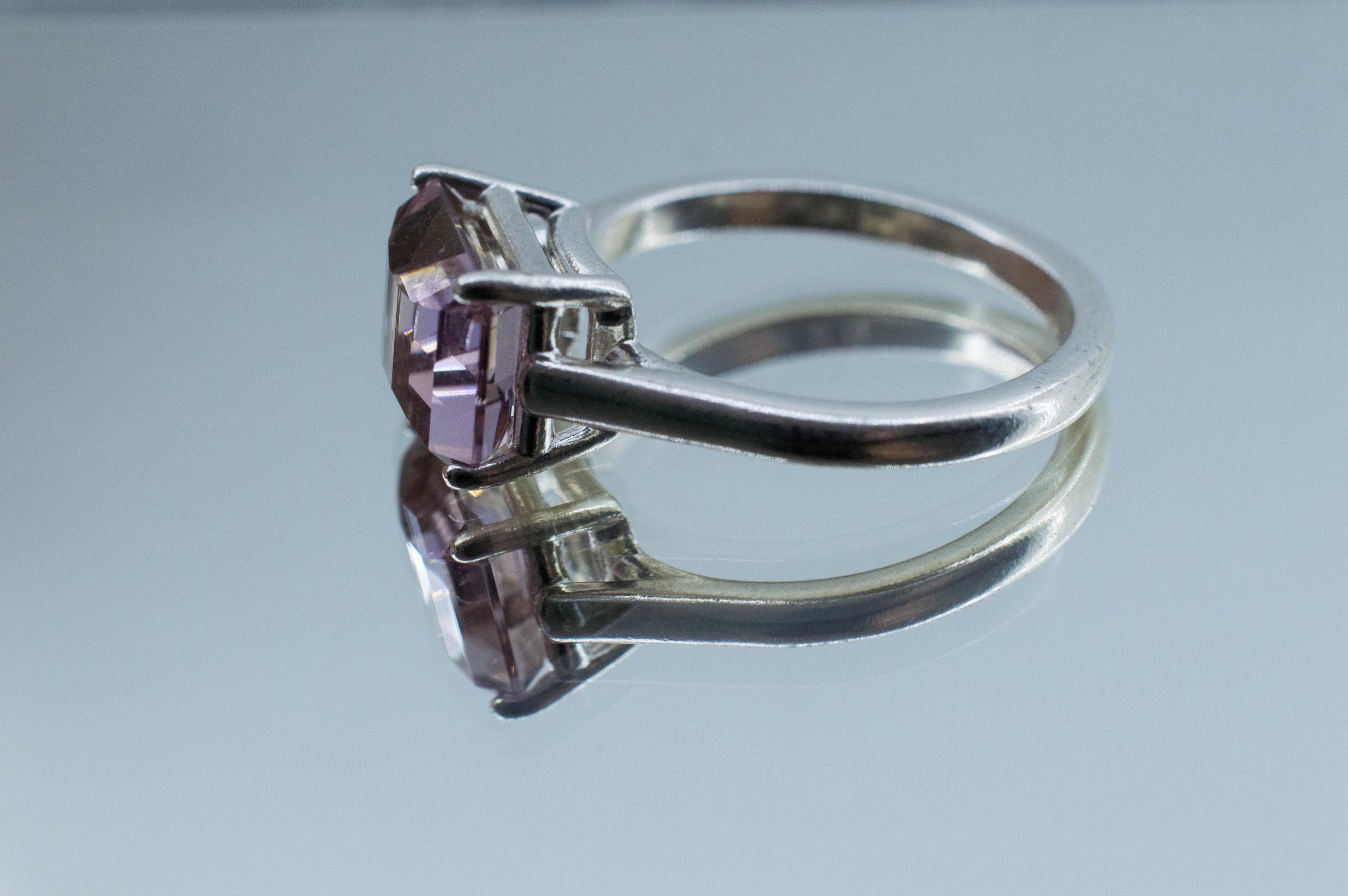 Ametrine Ring, Natural Untreated Bolivia Ametrine; 2.335cts