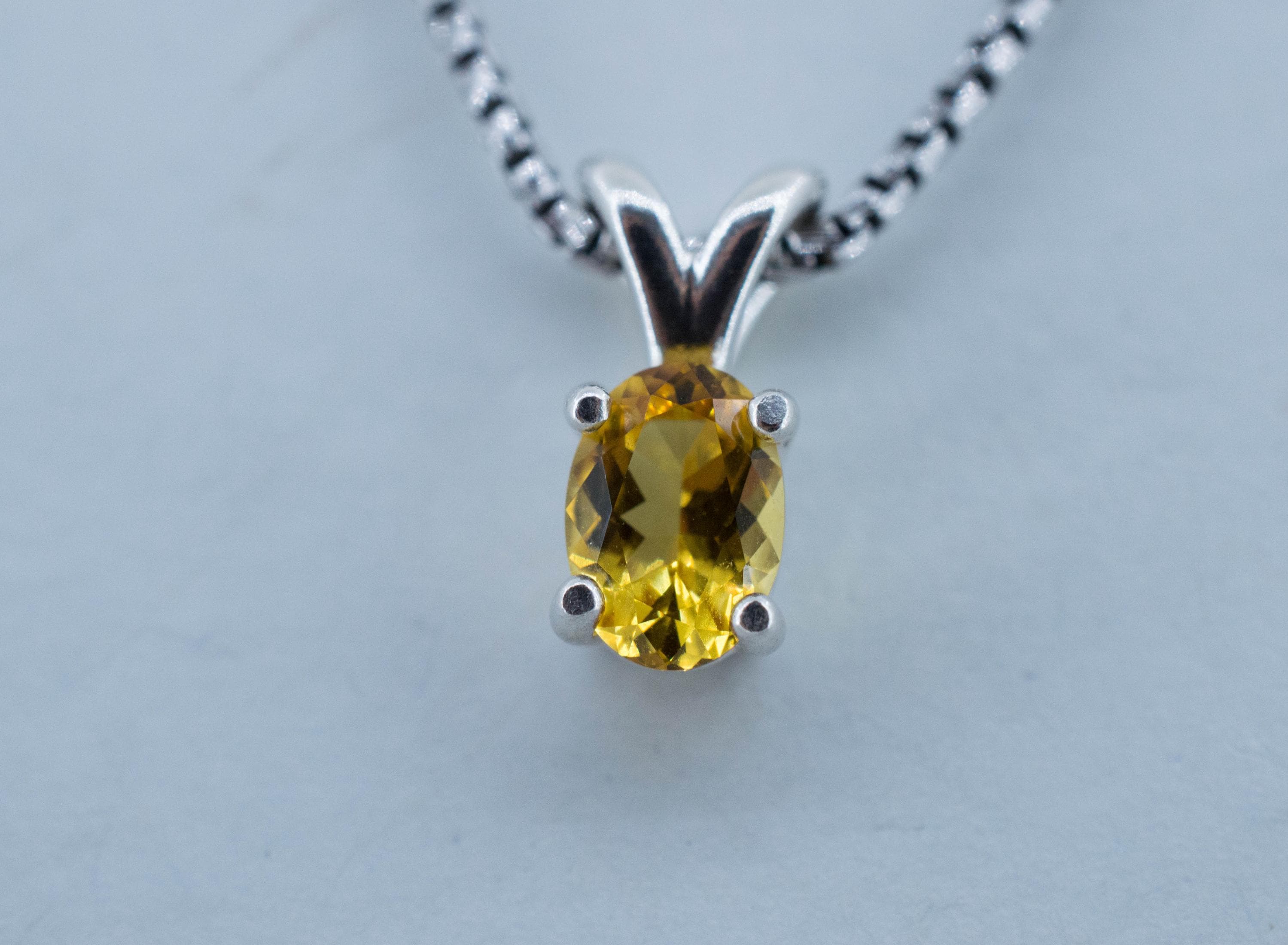 Heliodor Pendant, Natural Untreated Brazil Golden Beryl; 0.650cts
