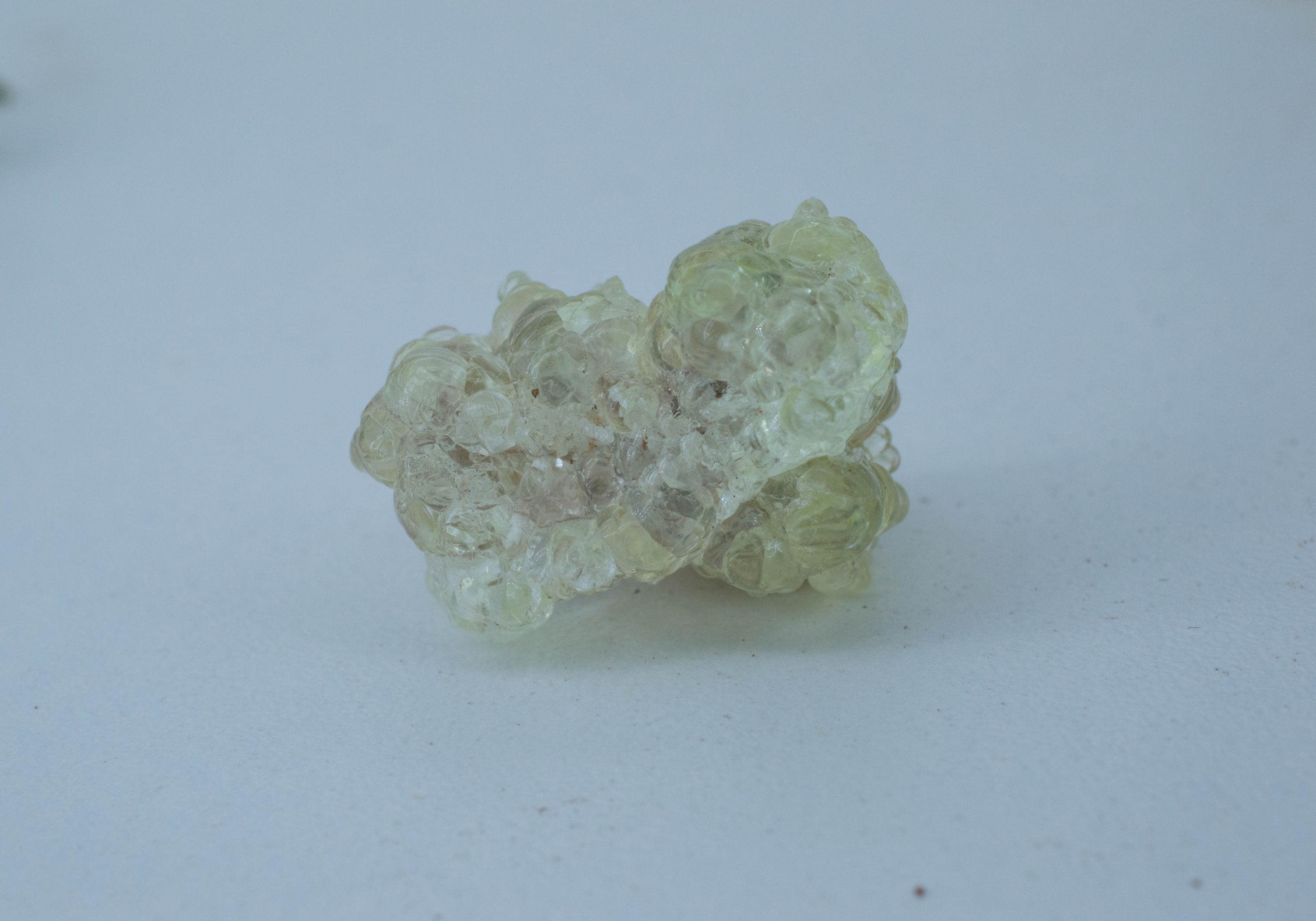 Hyalite Opal Specimen; Natural Untreated Erongo Namibia Fluorescent Opal; 34.110cts