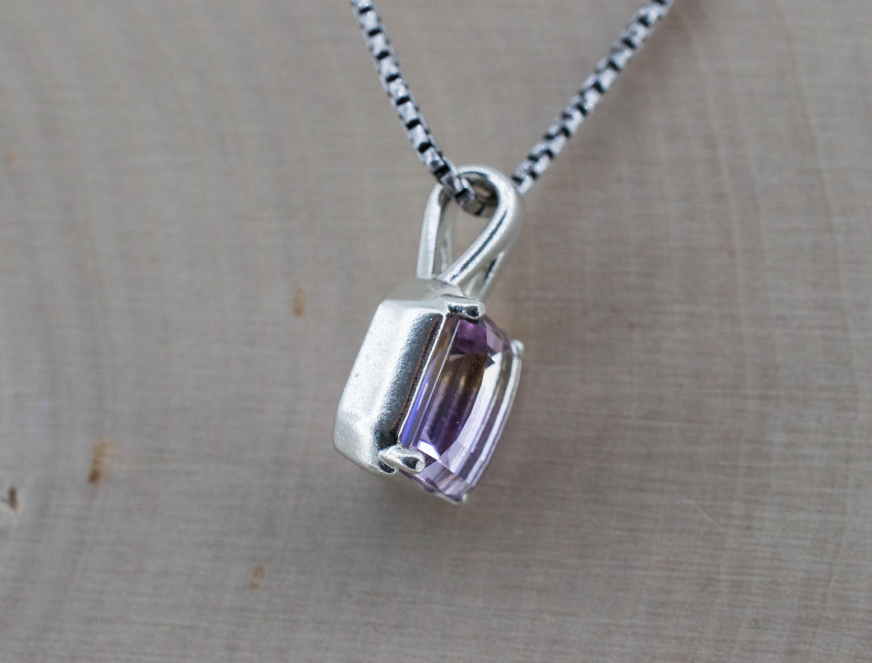 Ametrine Pendant; Natural Untreated Bolivia Ametrine; 2.530cts