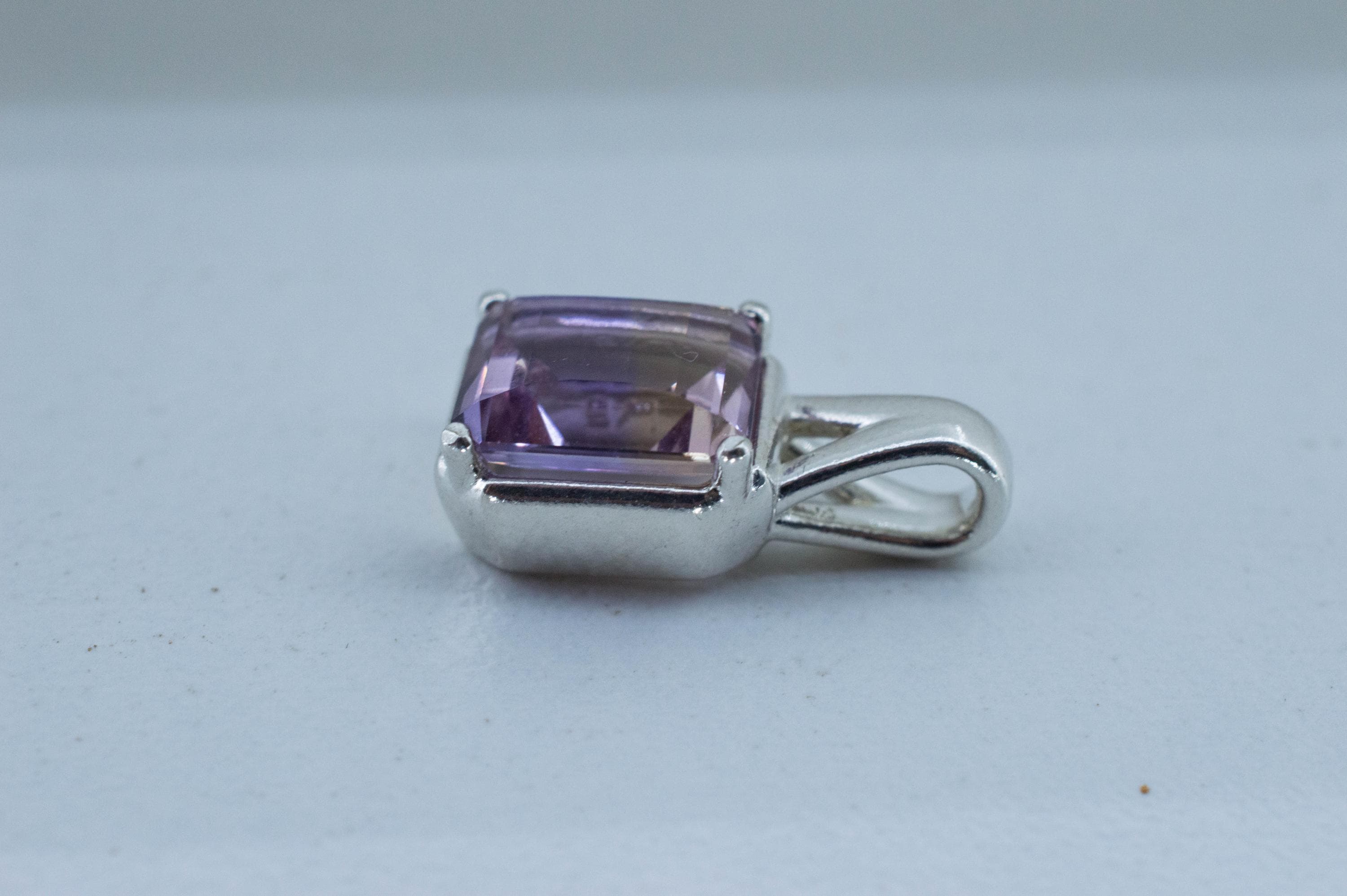 Ametrine Pendant; Natural Untreated Bolivia Ametrine; 2.530cts