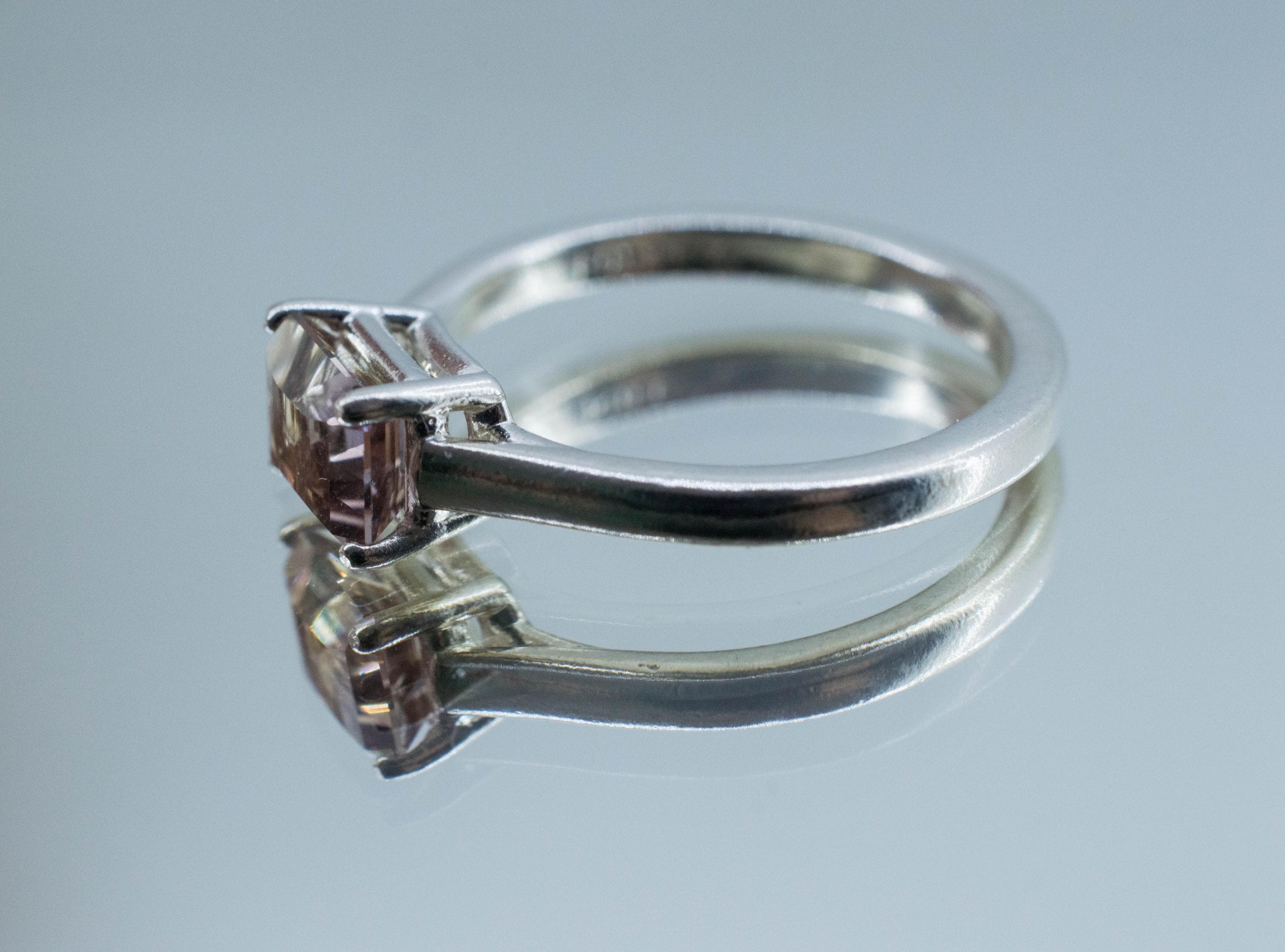 Ametrine Ring, Natural Untreated Bolivia Ametrine; 1.065cts
