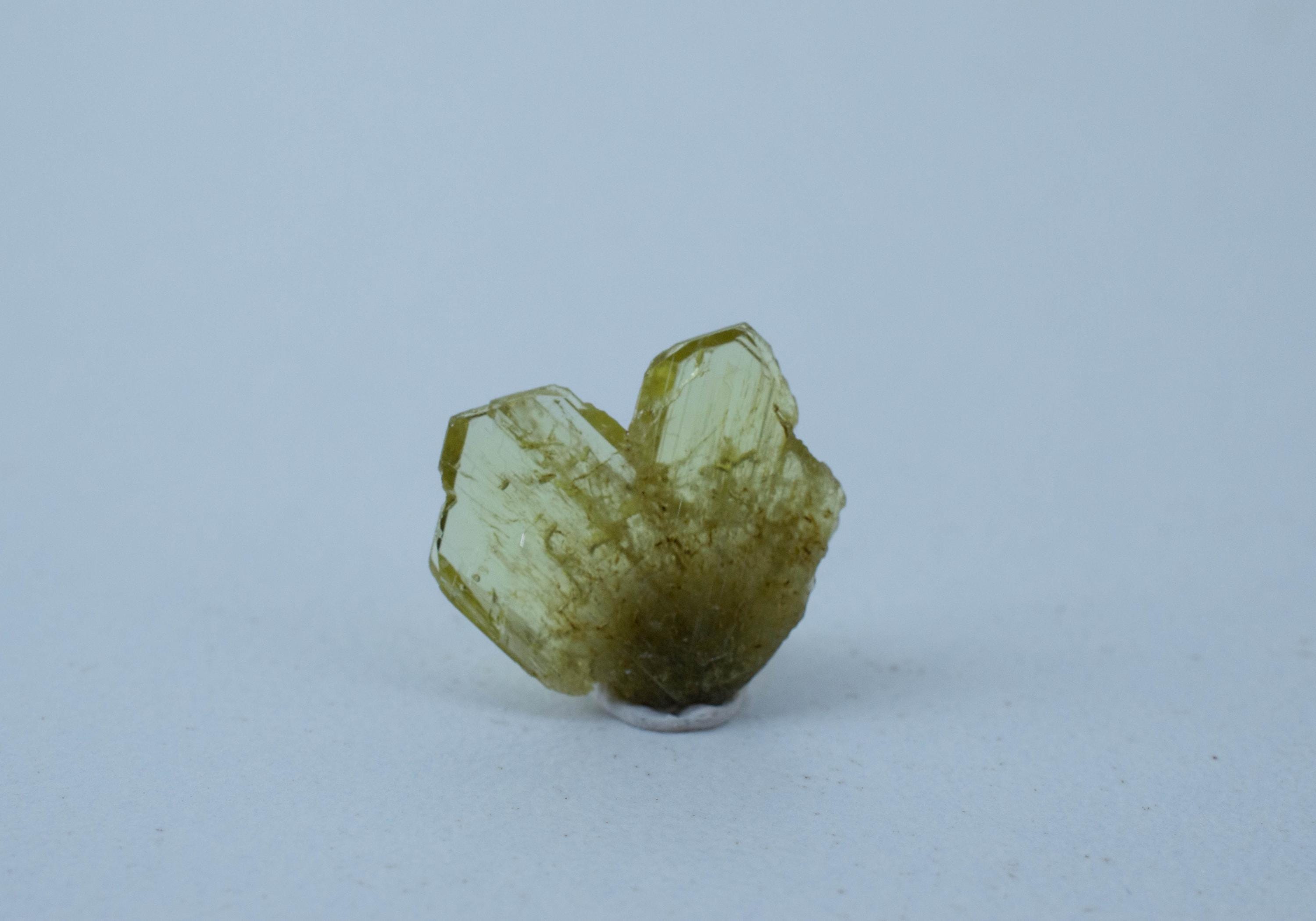 Chrysoberyl Pegmatite, Natural Untreated Twin Chrysoberyl Specimen; 3.725cts