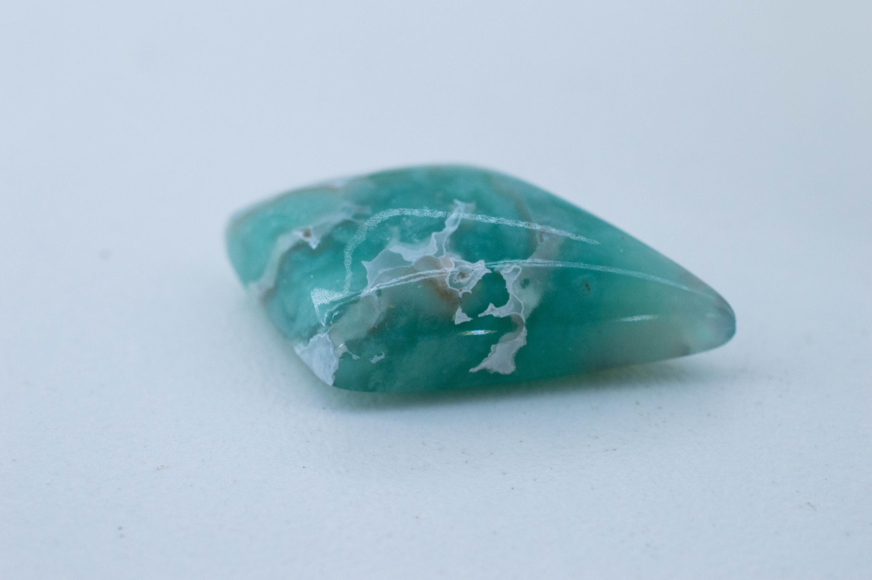Aquaprase Gemstone; Natural Untreated African Aquaprase™; 24.030cts