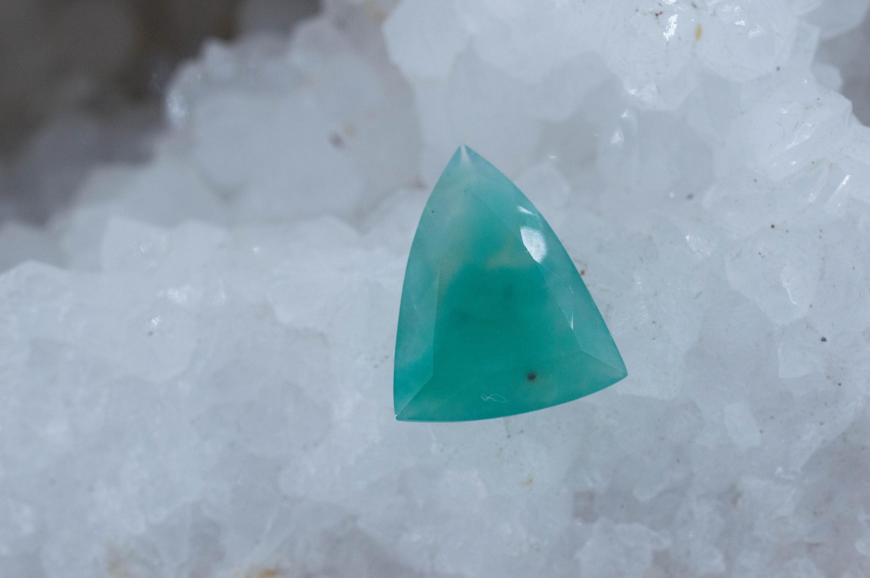 Aquaprase Gemstone; Natural Untreated African Aquaprase™; 14.290cts