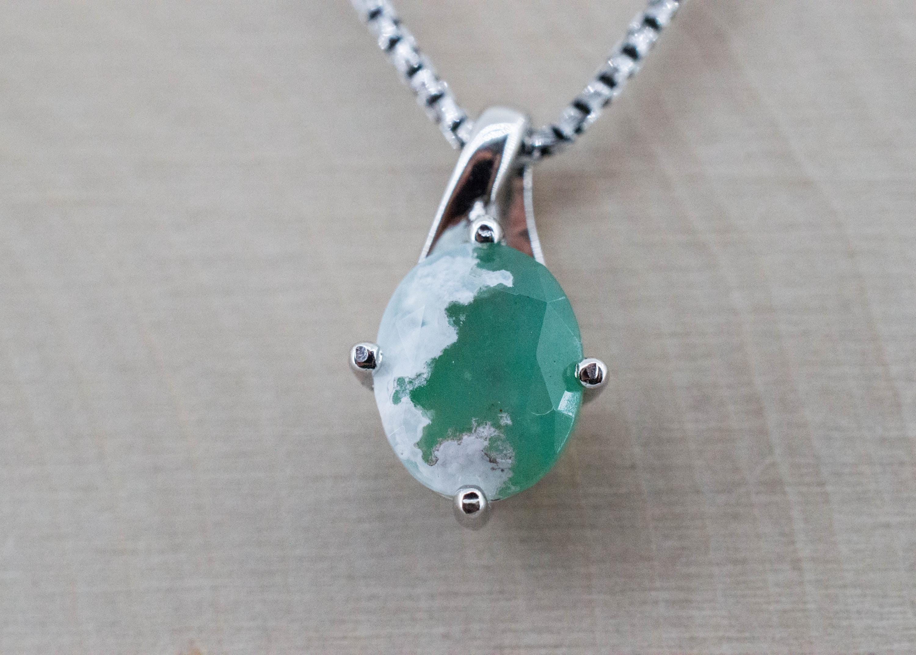 Aquaprase Pendant; Natural Untreated African Aquaprase™; 2.265cts