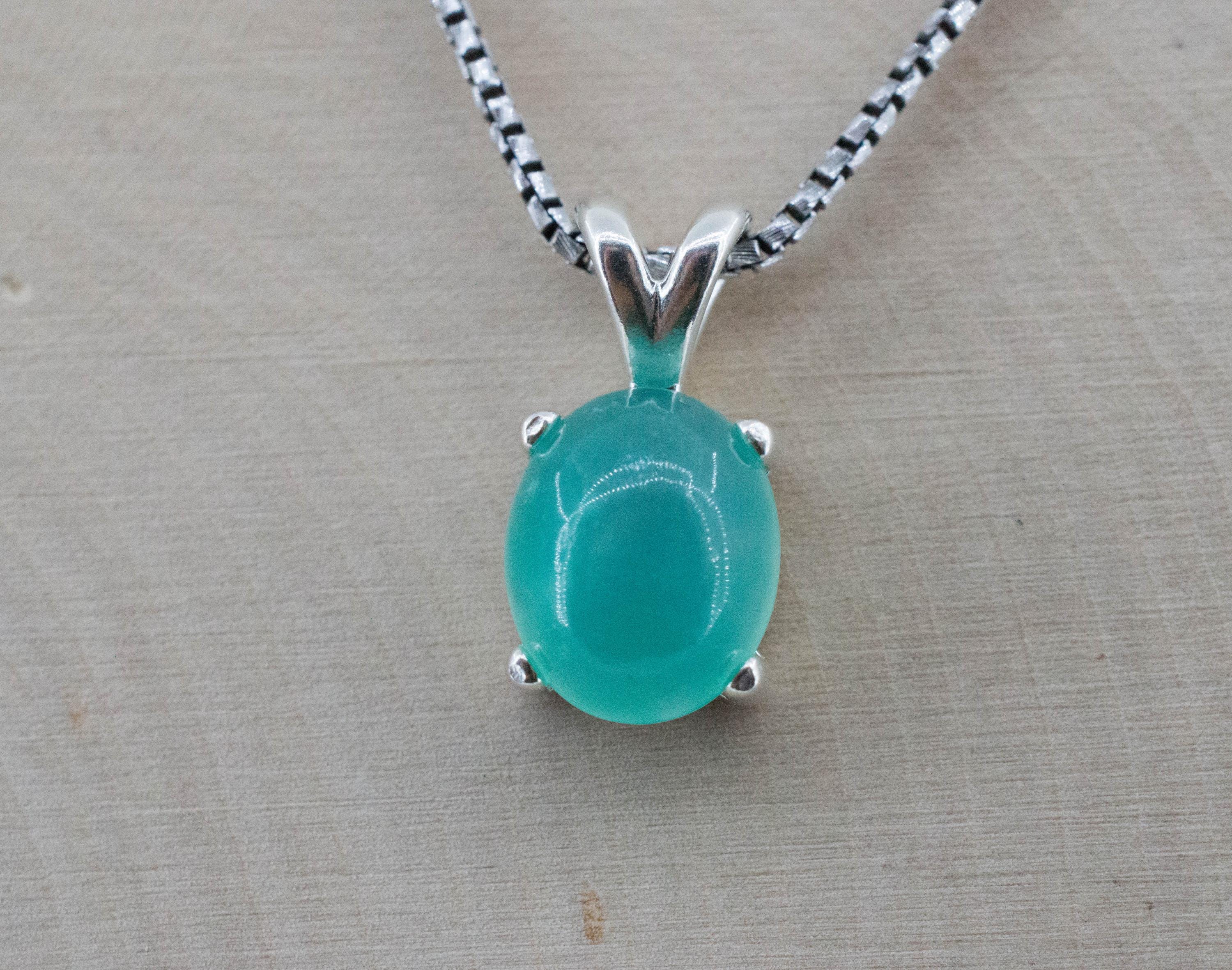 Aquaprase Pendant; Genuine Untreated African Aquaprase™; 4.490cts
