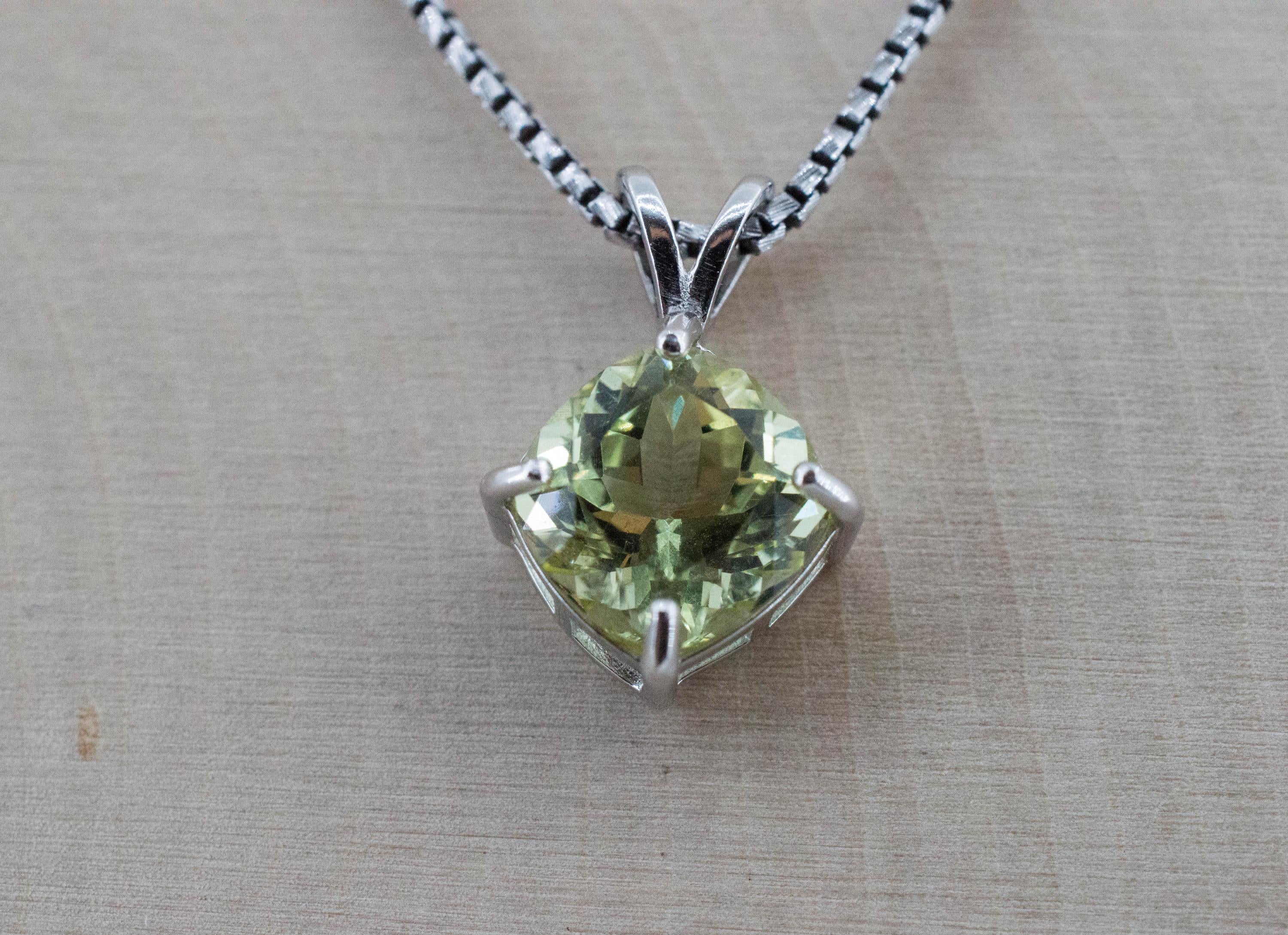 Yellow Apatite Pendant; Natural Untreated Mexico Apatite; 3.360cts