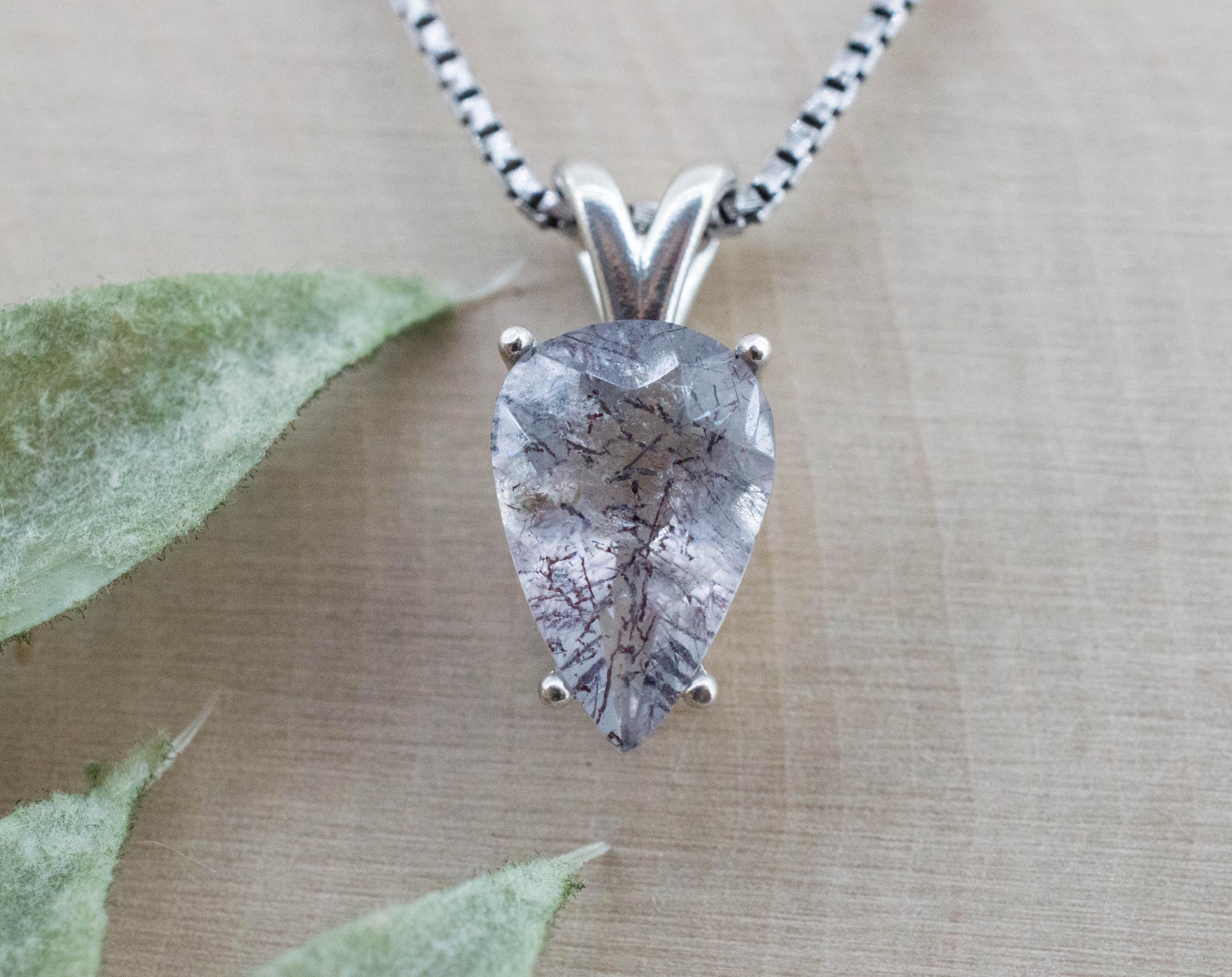 Lepidocrocite Pendant; Natural Untreated Brazil Lepidocrocite Quartz; 2.955cts