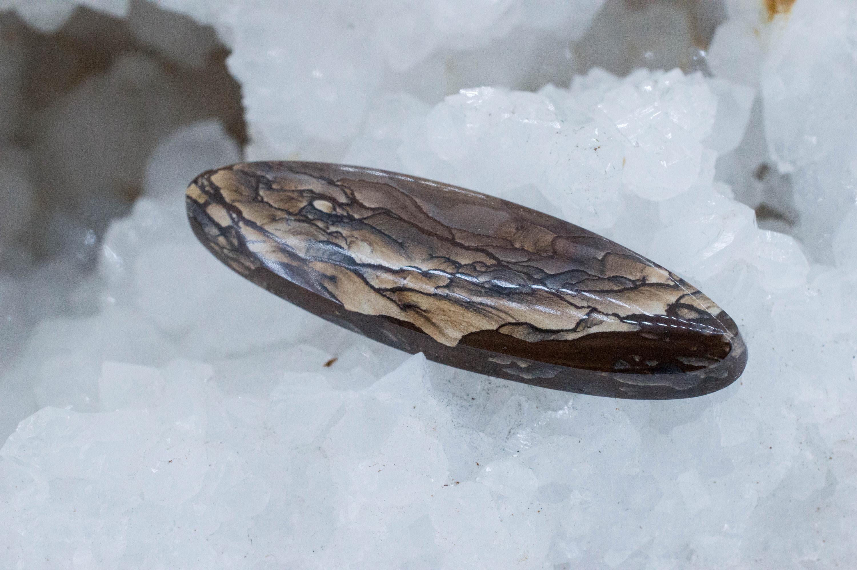 Deschutes Jasper; Natural Untreated Oregon Picture Jasper; 50.110cts