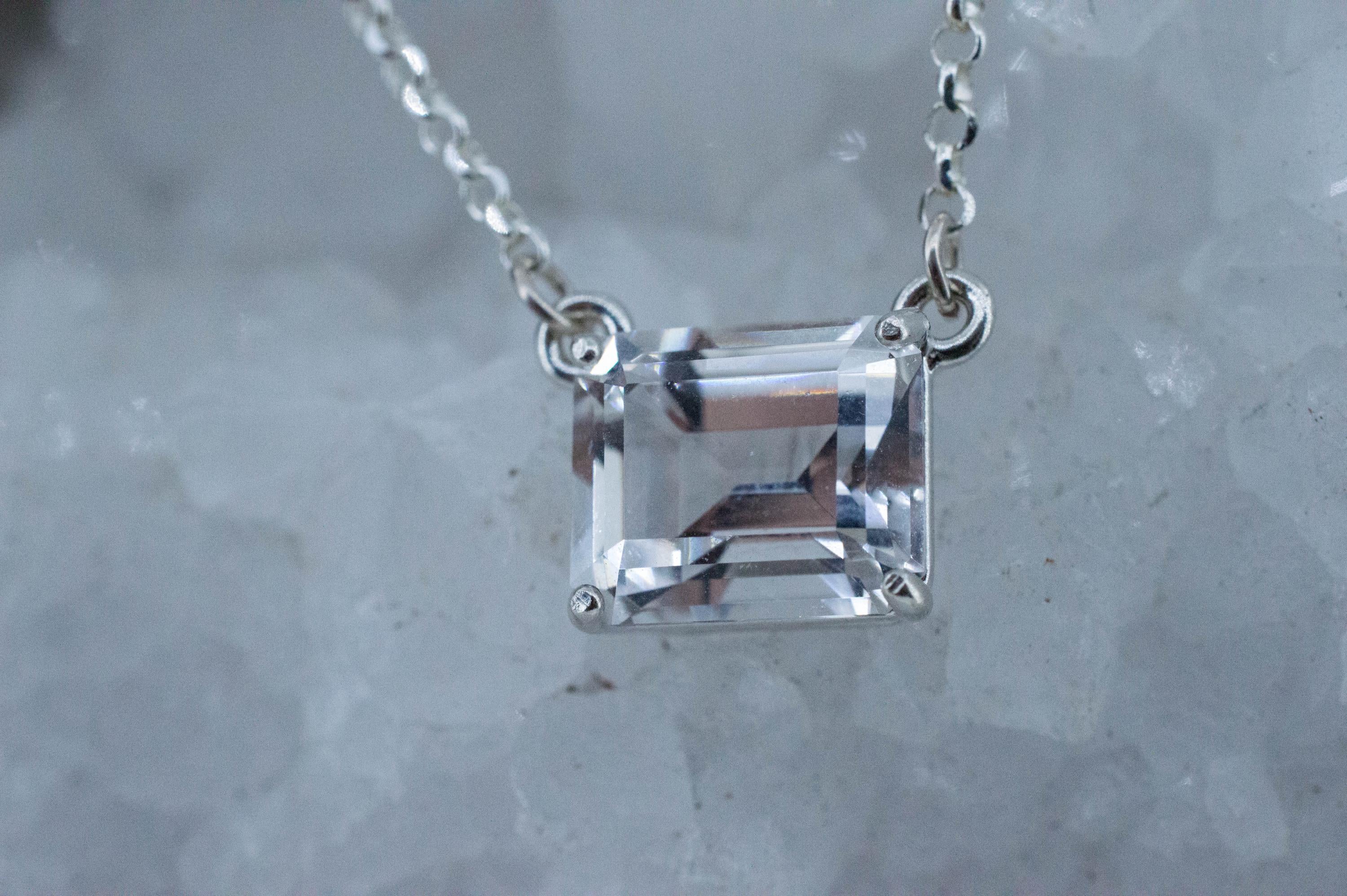 Quartz Pendant, Natural Untreated Tanzania Mondo Quartz; 5.885cts