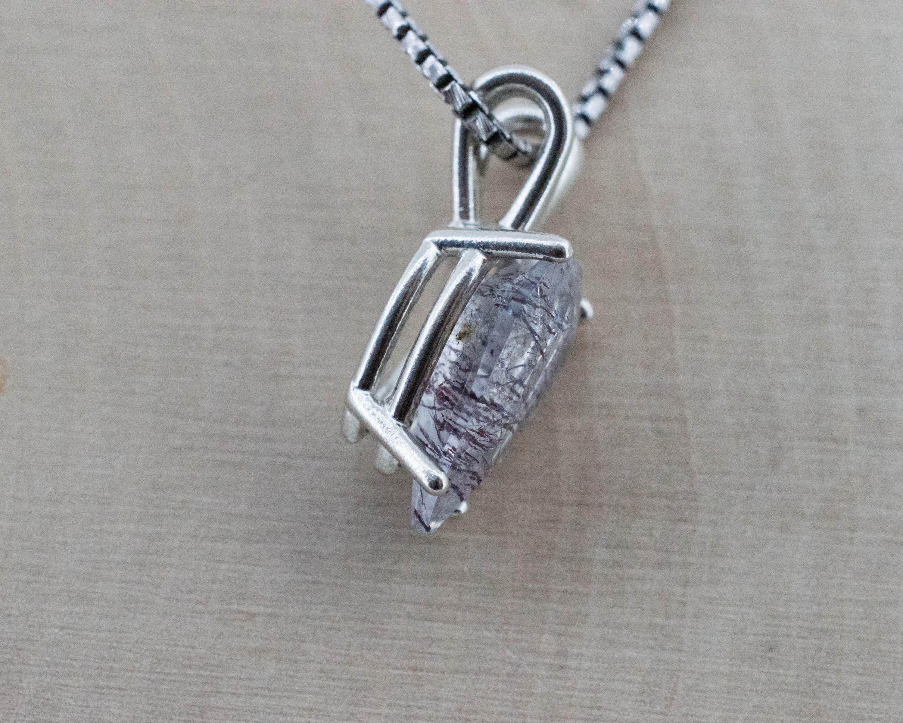 Lepidocrocite Pendant; Natural Untreated Brazil Lepidocrocite Quartz; 2.955cts
