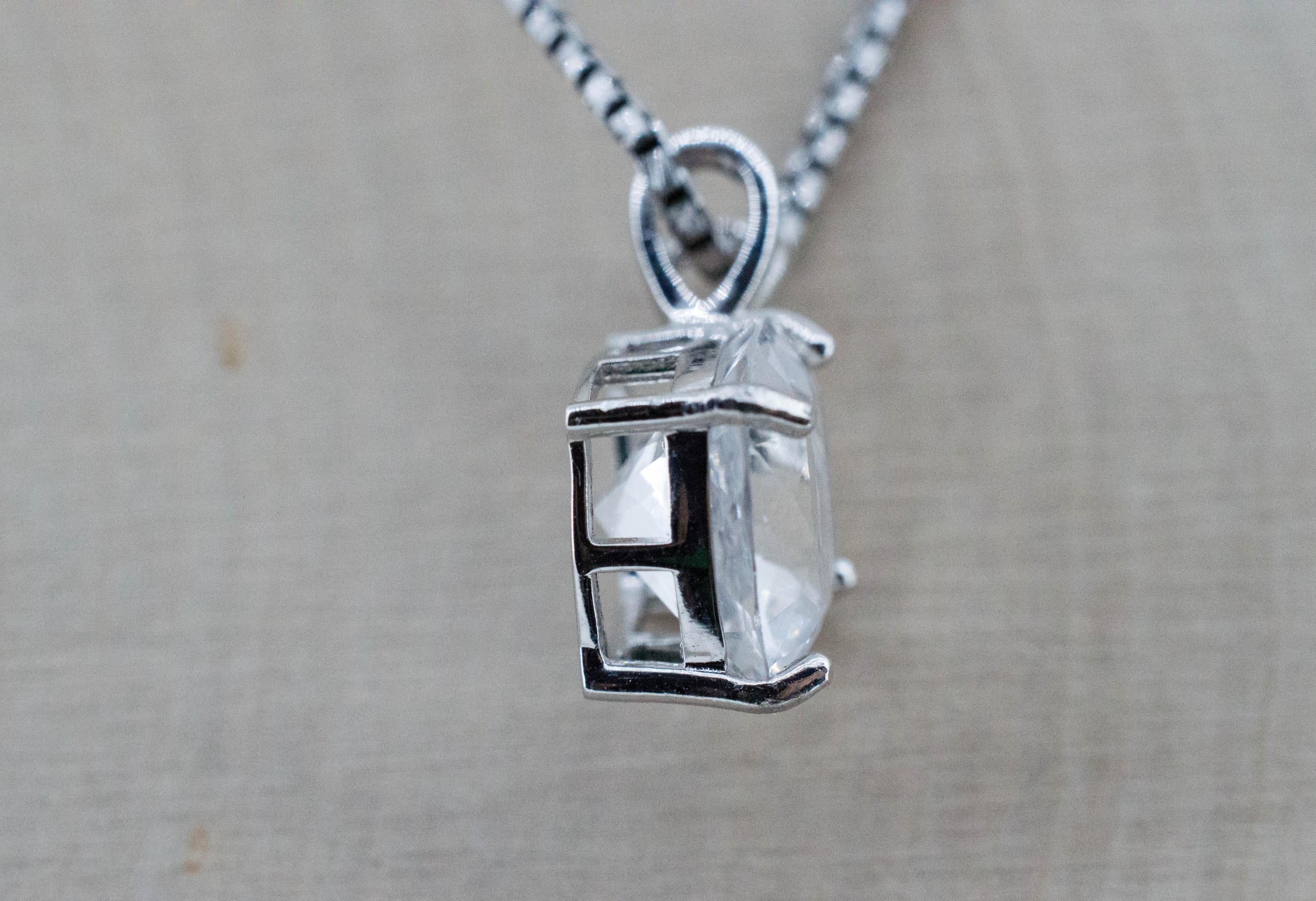 Quartz Pendant, Natural Untreated Tanzania Mondo Quartz; 3.580cts