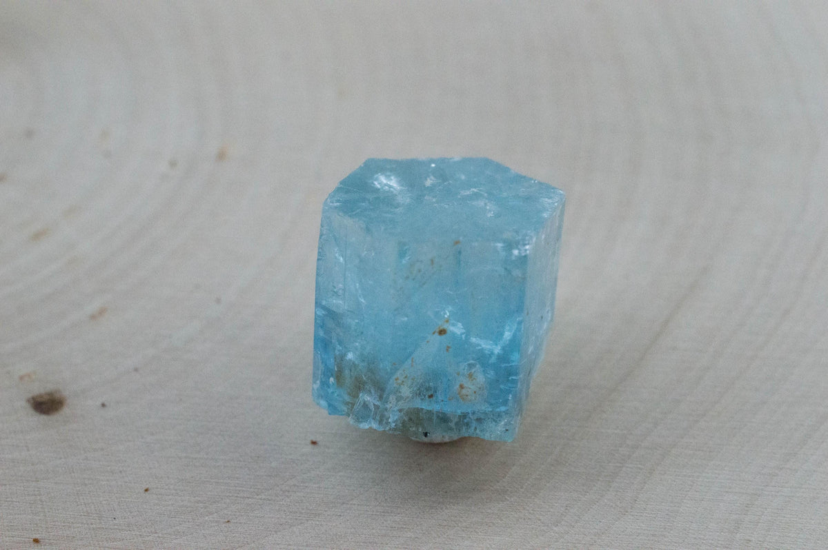 Aquamarine Specimen; Natural Untreated Zimbabwe Aquamarine; 62.425cts