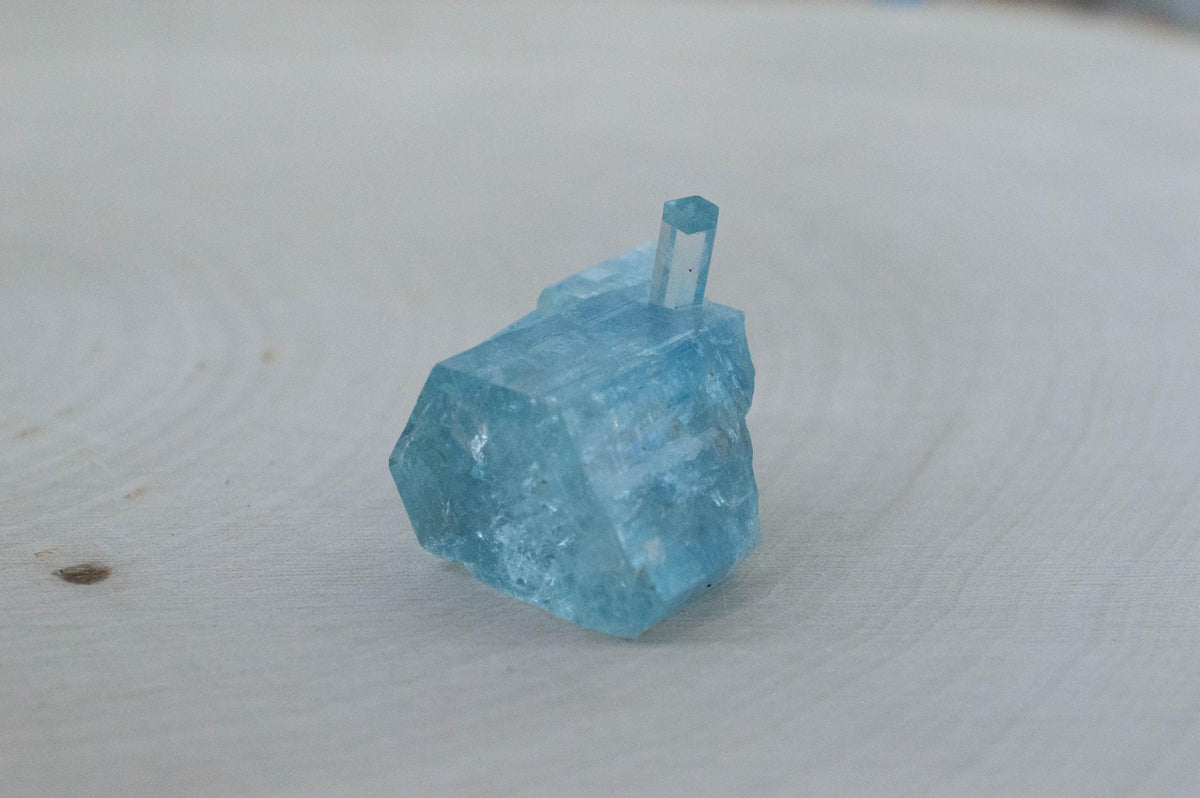 Aquamarine Specimen; Natural Untreated Zimbabwe Aquamarine; 48.635cts