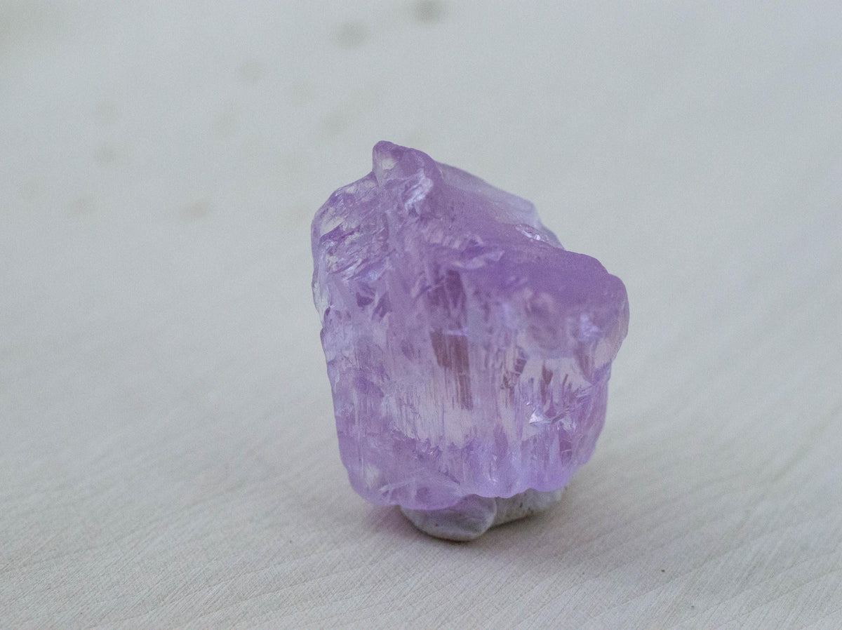 Kunzite Specimen; Natural Untreated Afghanistan Etched Kunzite Crystal; 42.15cts - Mark Oliver Gems