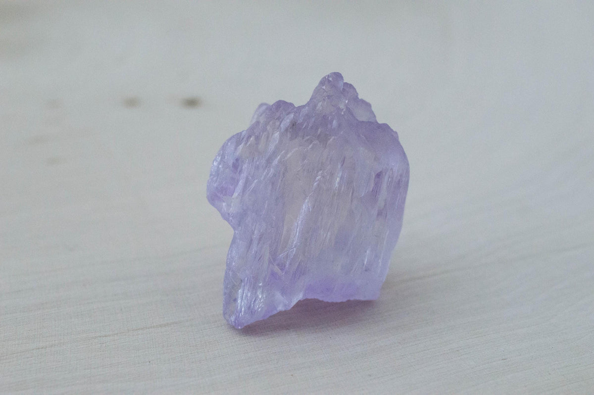 Kunzite Specimen; Natural Untreated Afghanistan Etched Kunzite Crystal; 60.60cts - Mark Oliver Gems