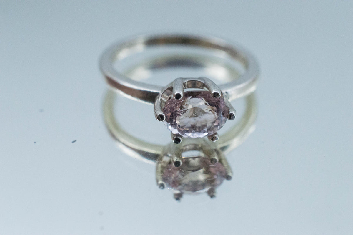 Morganite Ring, Natural Untreated Brazil Peach Beryl; 1.100cts - Mark Oliver Gems