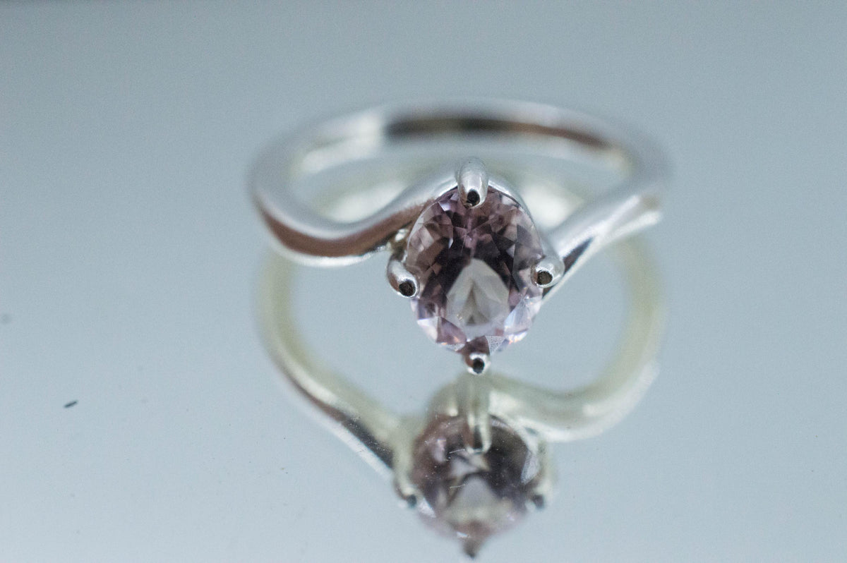 Morganite Ring, Natural Untreated Brazil Peach Beryl; 1.185cts - Mark Oliver Gems