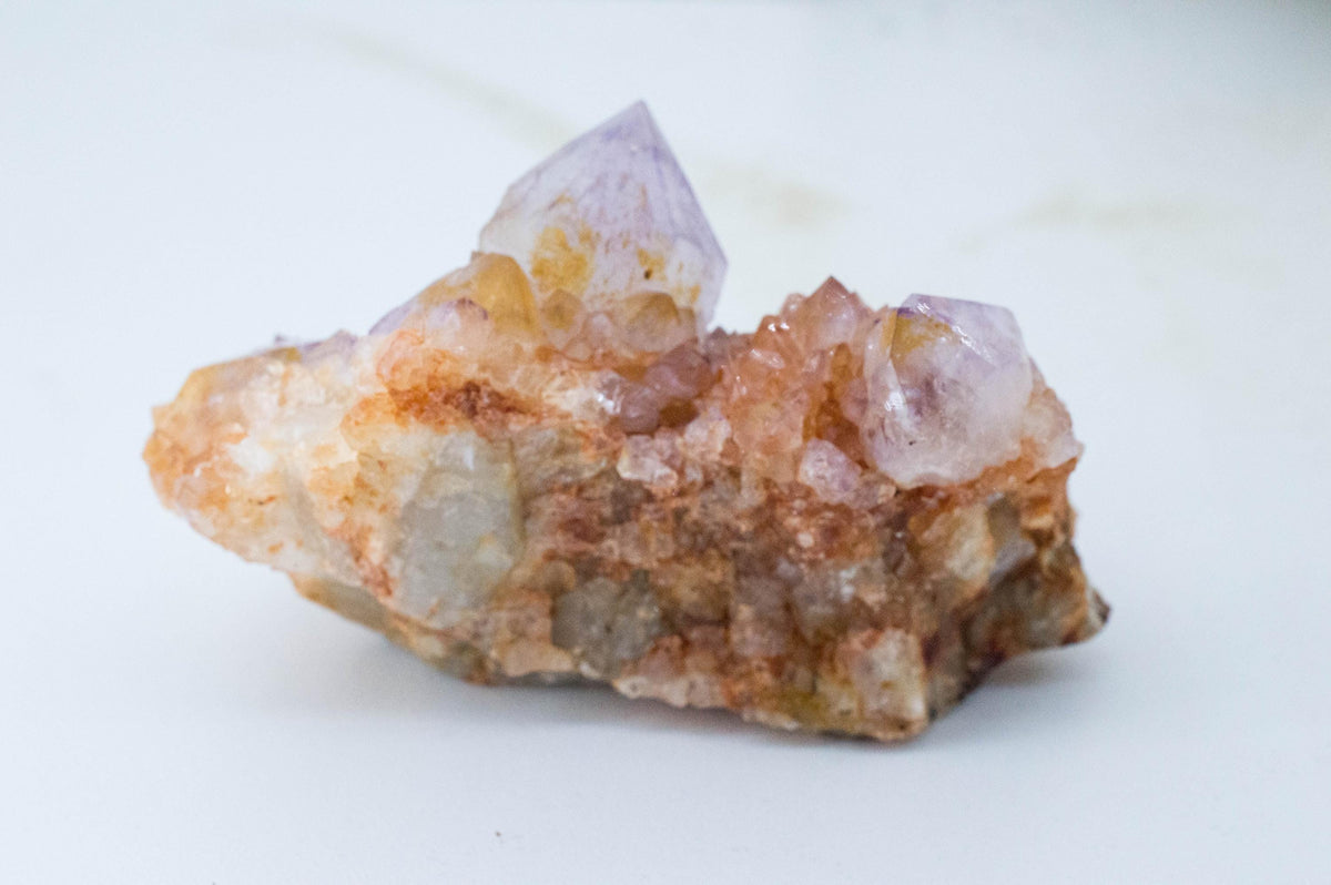 Spirit Quartz Cluster; Natural Untreated South Africa Cactus Quartz - Mark Oliver Gems