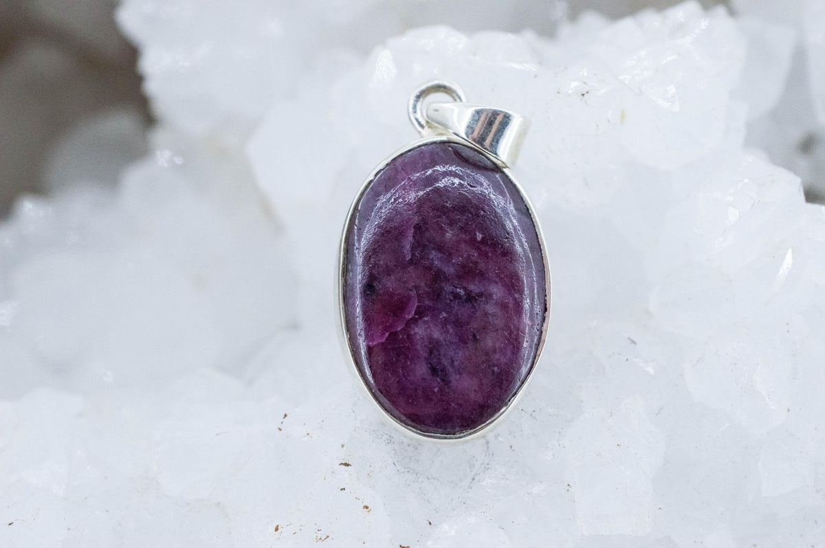 Ruby Pendant; Natural Untreated Tanzania Ruby; 9.850cts