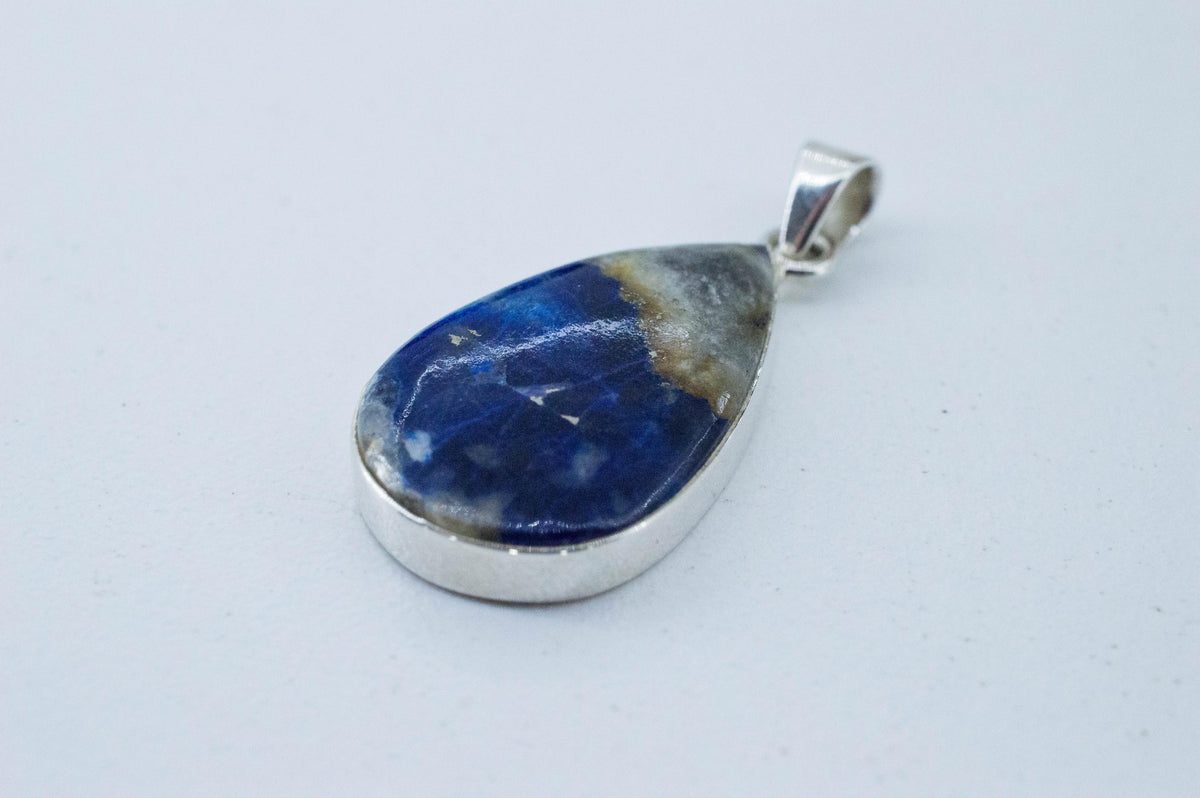 Afghanite Pendant; Natural Untreated Afghanistan Afghanite; 11.355cts - Mark Oliver Gems