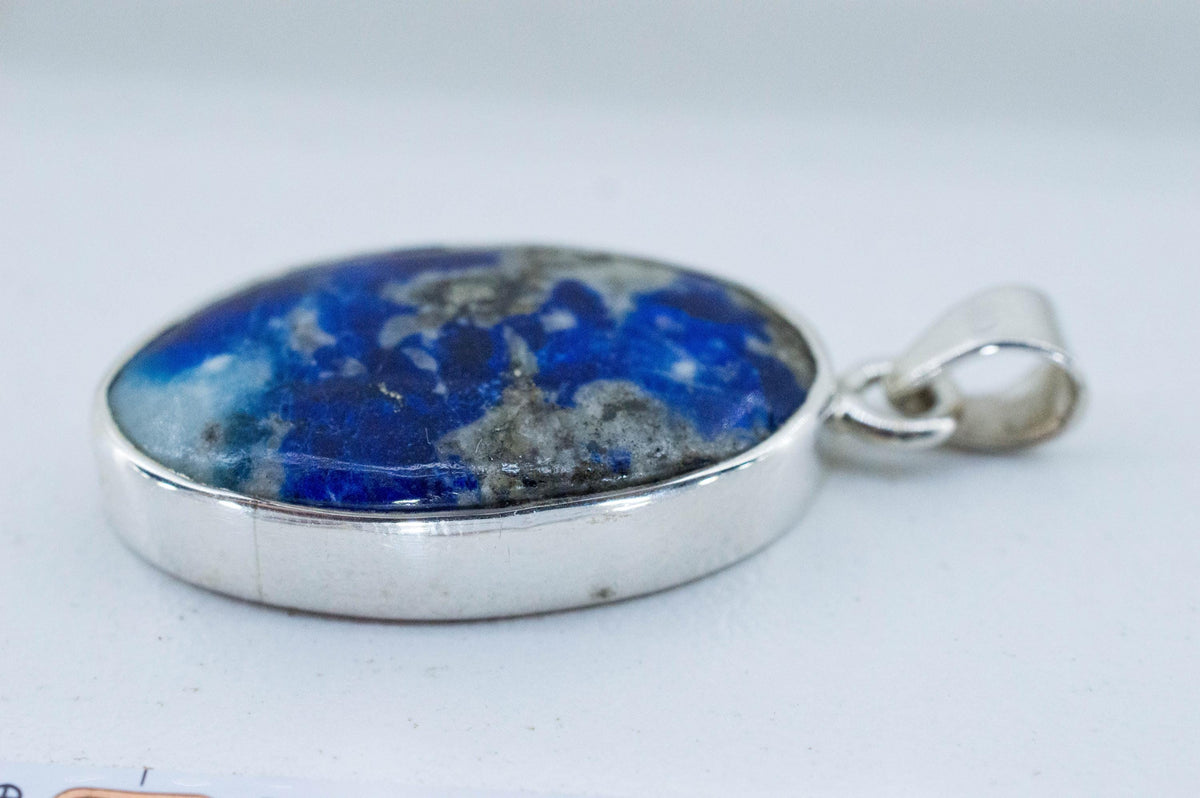 Afghanite Pendant; Natural Untreated Afghanistan Afghanite; 18.425cts - Mark Oliver Gems