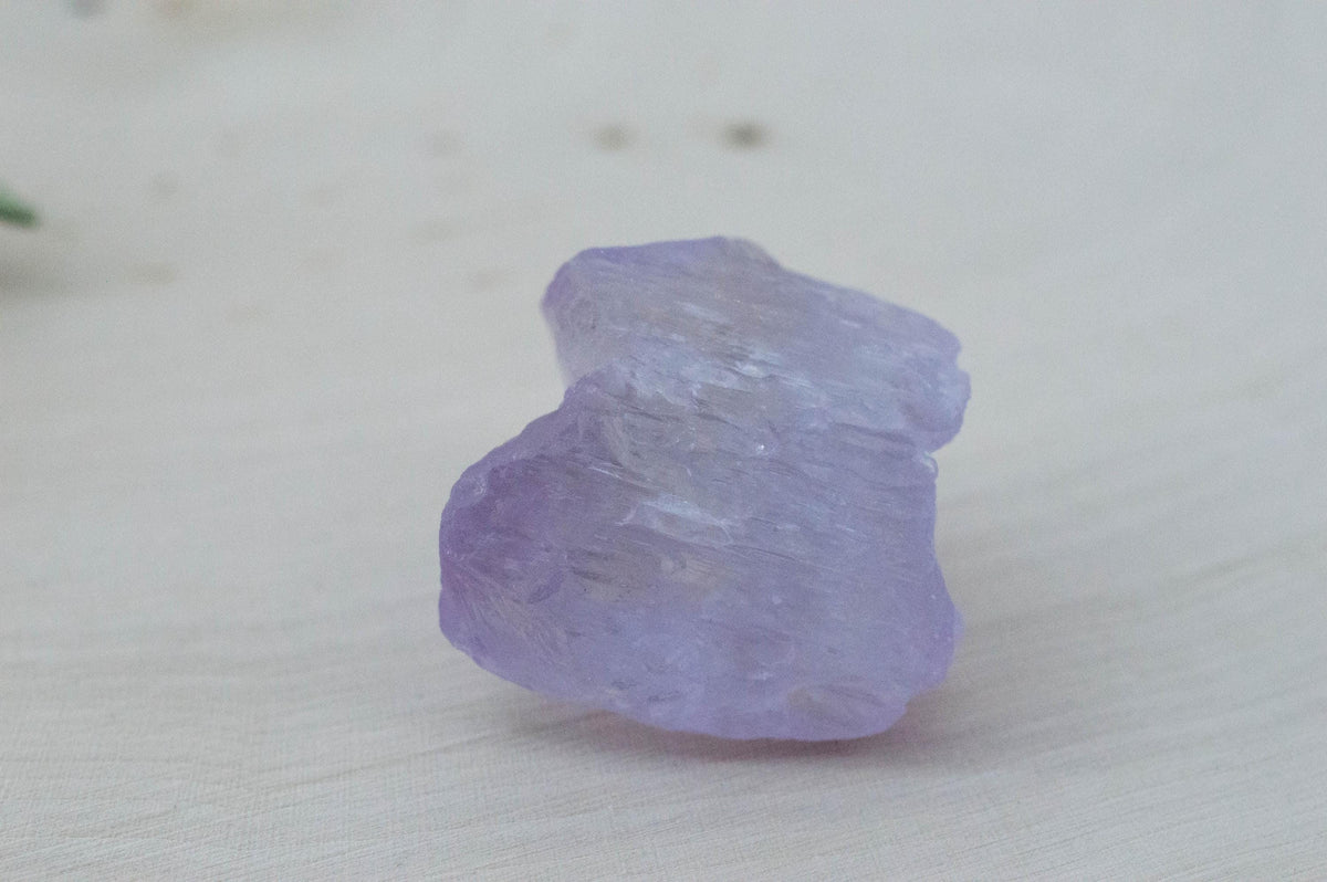 Kunzite Specimen; Natural Untreated Afghanistan Etched Kunzite Crystal; 96.00cts - Mark Oliver Gems