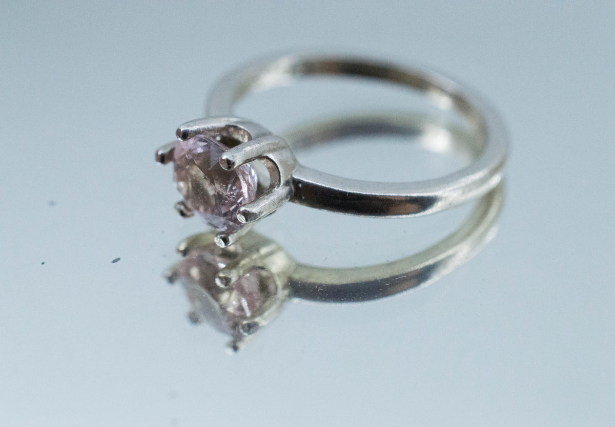 Morganite Ring, Natural Untreated Brazil Peach Beryl; 1.100cts - Mark Oliver Gems