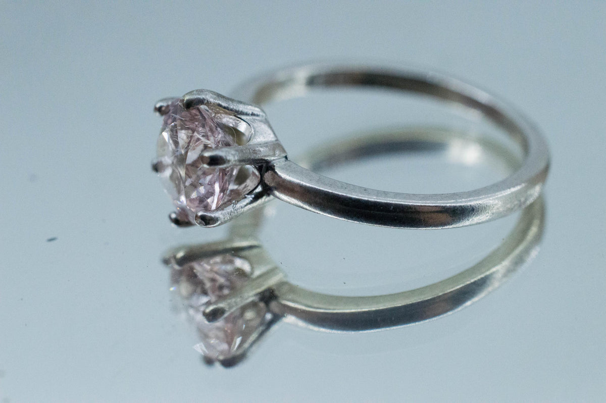 Morganite Ring, Natural Untreated Brazil Peach Beryl; 1.540cts - Mark Oliver Gems