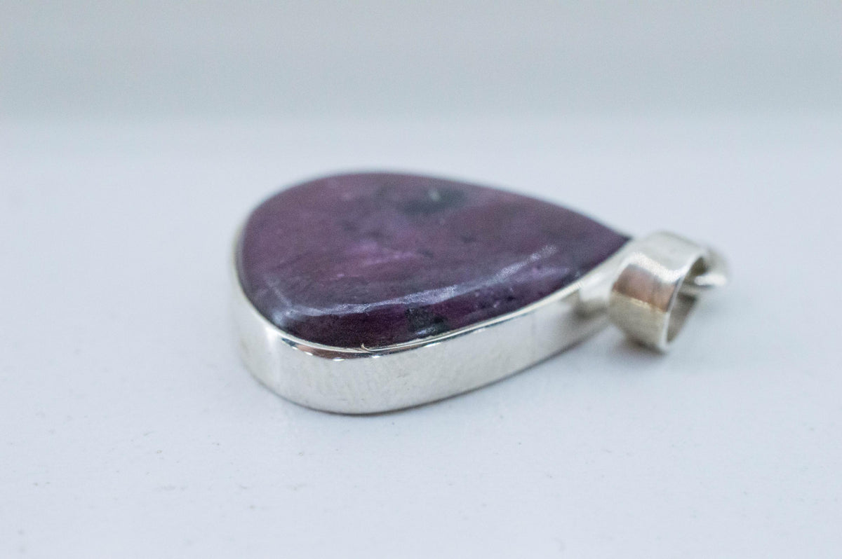 Ruby Pendant; Natural Untreated Tanzania Ruby; 11.650cts - Mark Oliver Gems
