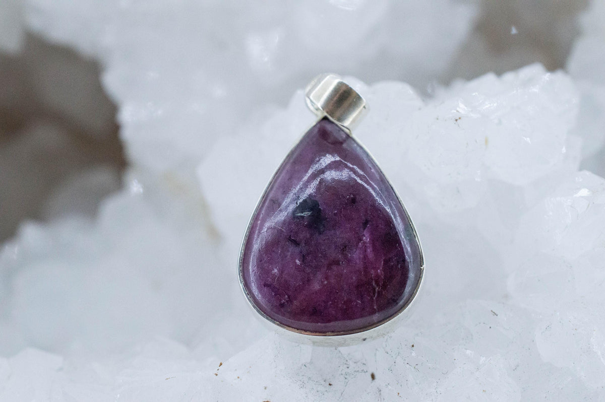 Ruby Pendant; Natural Untreated Tanzania Ruby; 11.650cts