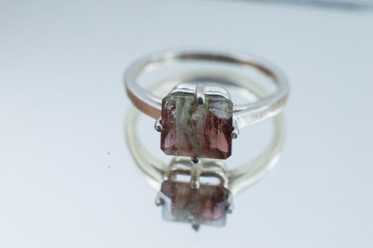 Watermelon Tourmaline Ring; Natural Untreated Brazilian Tourmaline; 2.195cts - Mark Oliver Gems
