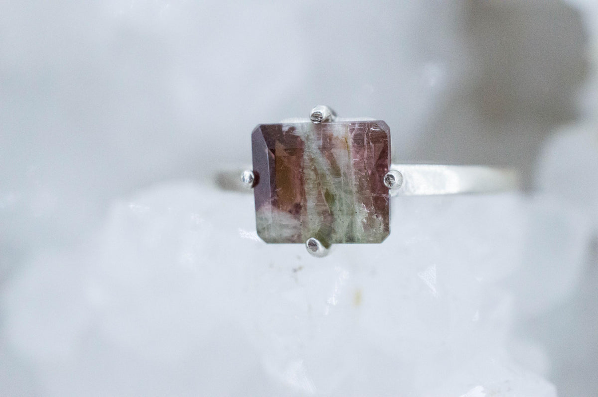 Watermelon Tourmaline Ring; Natural Untreated Brazilian Tourmaline; 2.195cts - Mark Oliver Gems