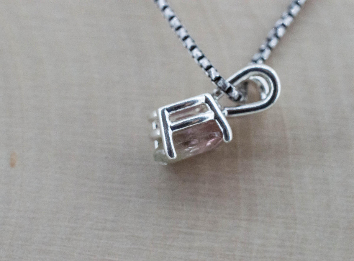 Watermelon Tourmaline Pendant; Natural Untreated Brazil Tourmaline; 1.740cts - Mark Oliver Gems