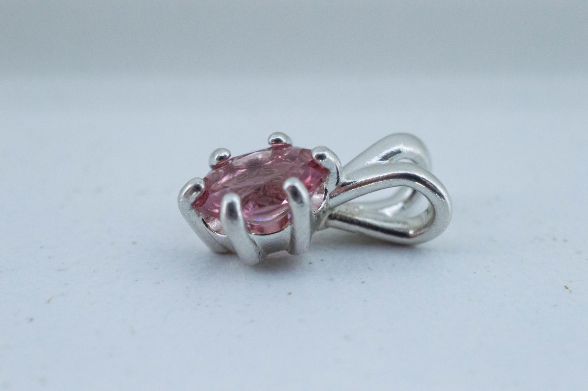 Pink Tourmaline Pendant; Natural Untreated Brazil Tourmaline; 0.955cts - Mark Oliver Gems